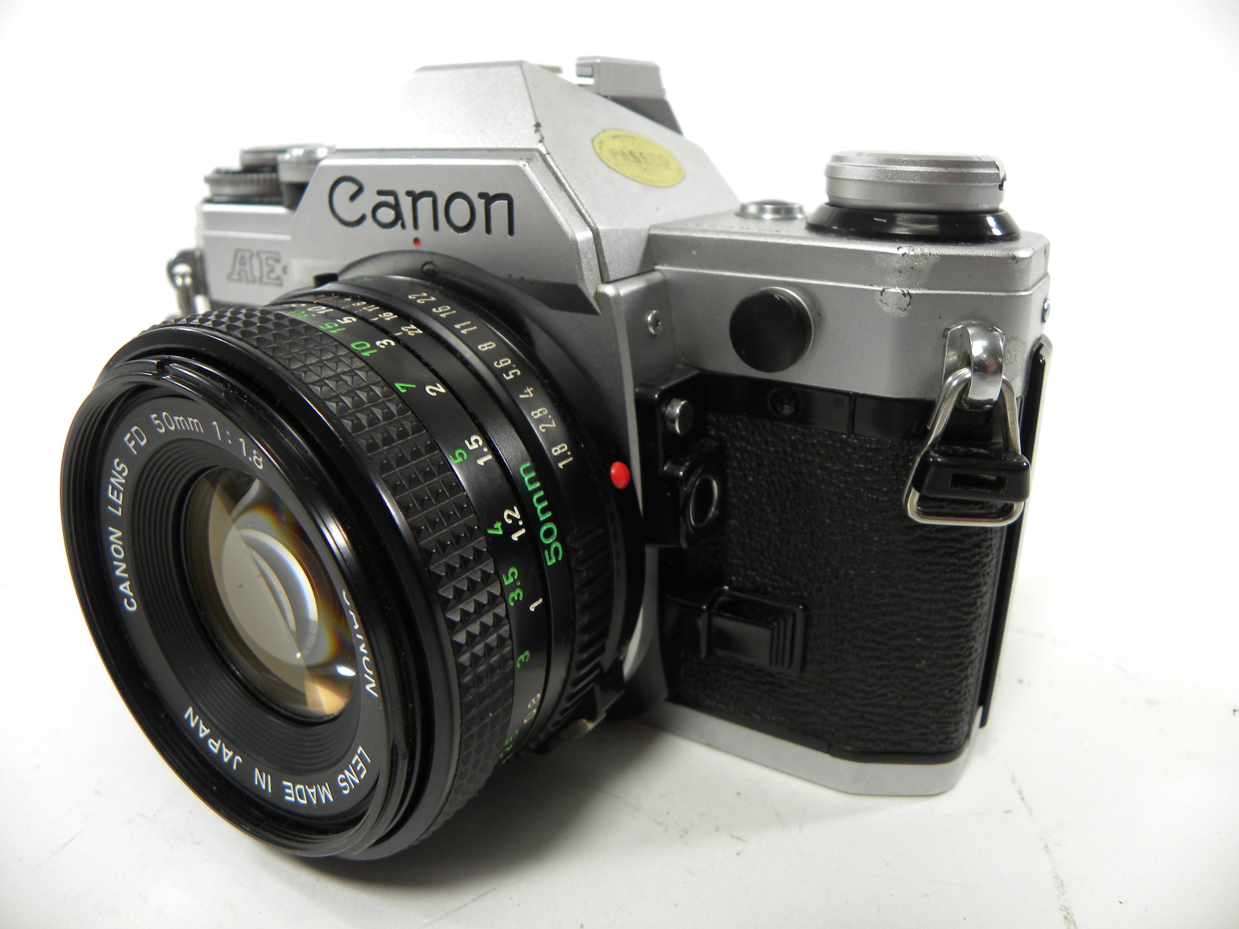 Canon  AE-1 35mm SLR w/FD 50mm f1.8