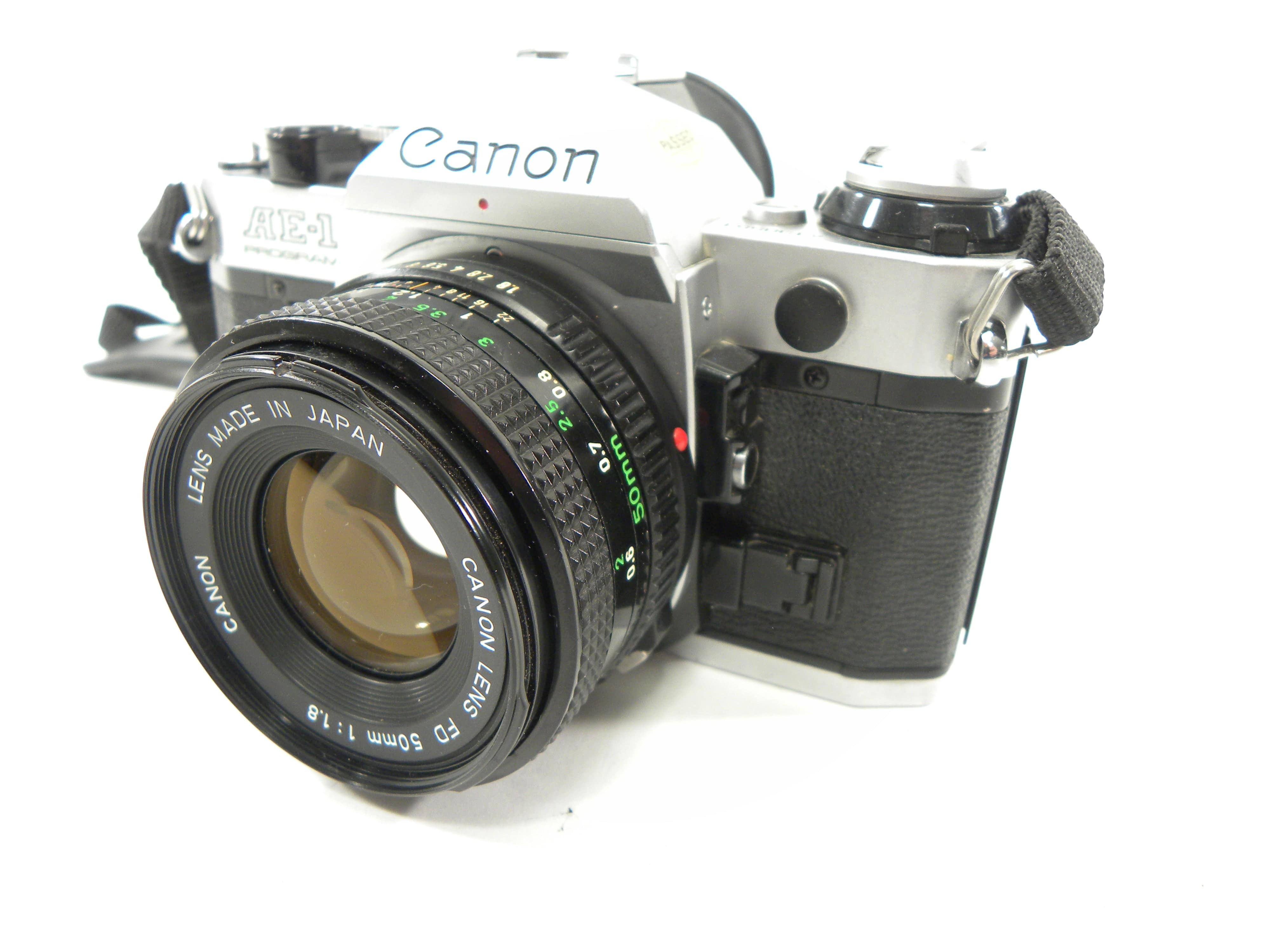 Canon AE-1 35mm SLR w/FD 50mm f1.8