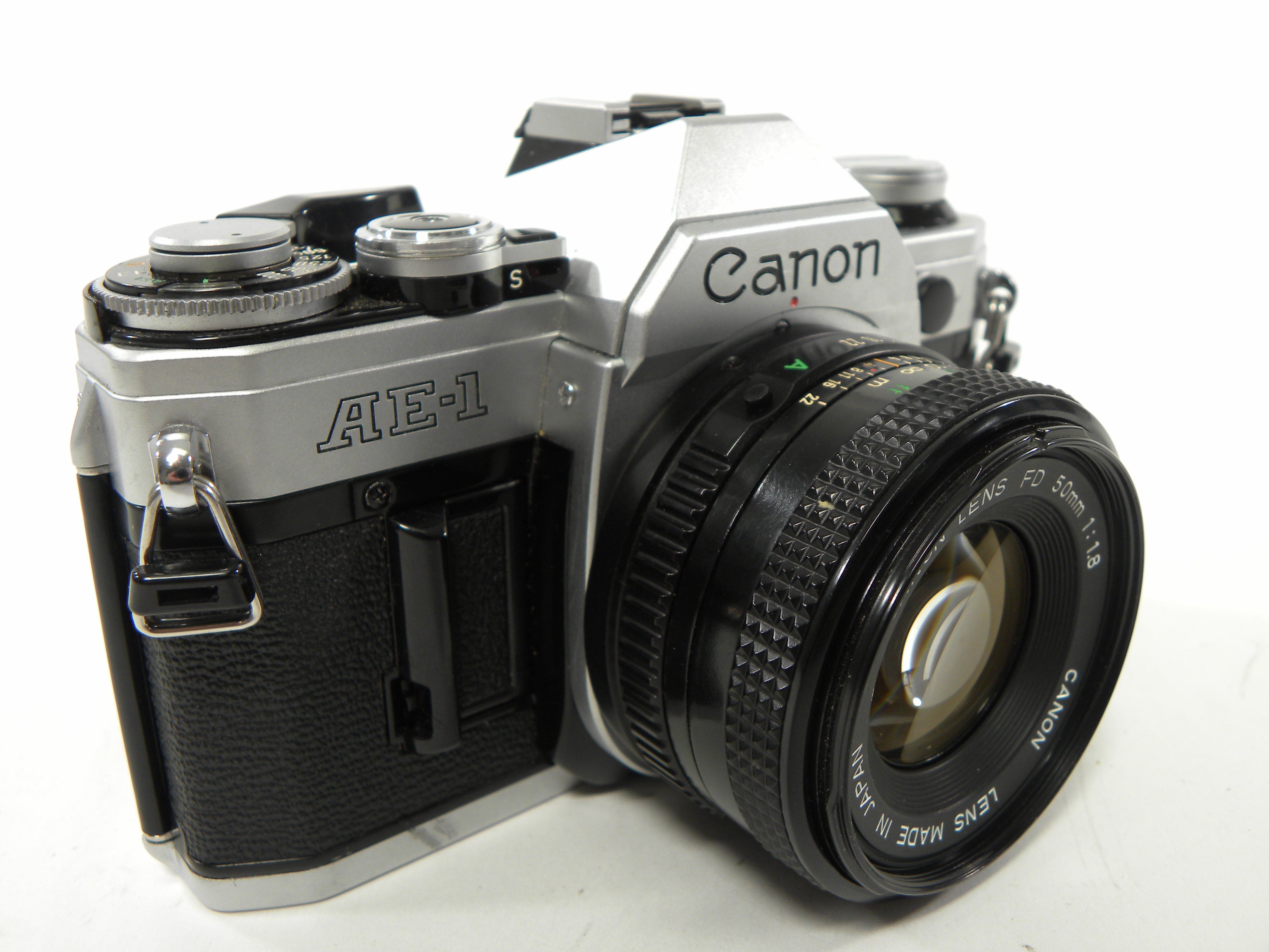 Canon AE-1 35mm SLR w/FD 50mm f1.8
