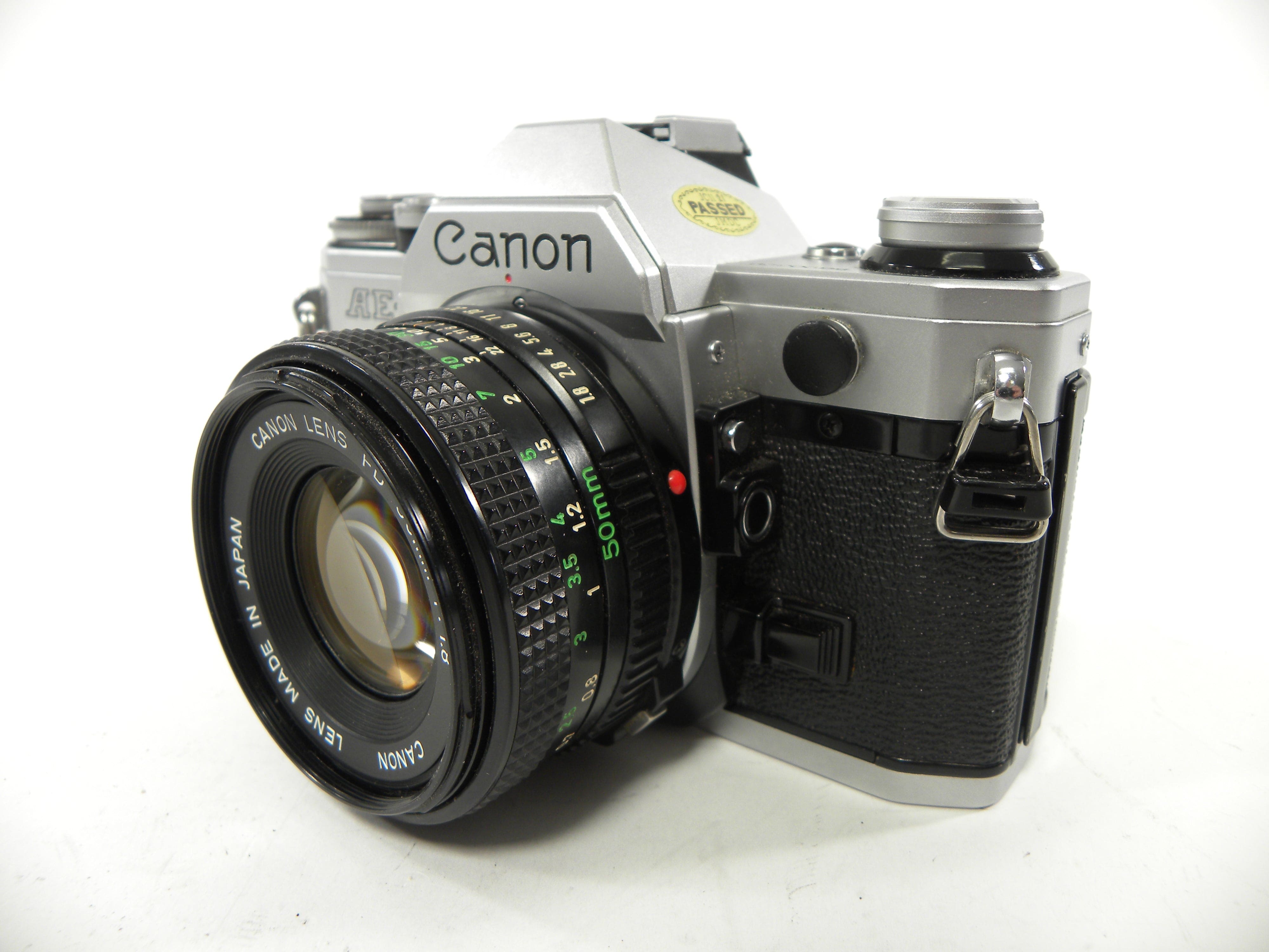 Canon AE-1 35mm SLR w/FD 50mm f1.8