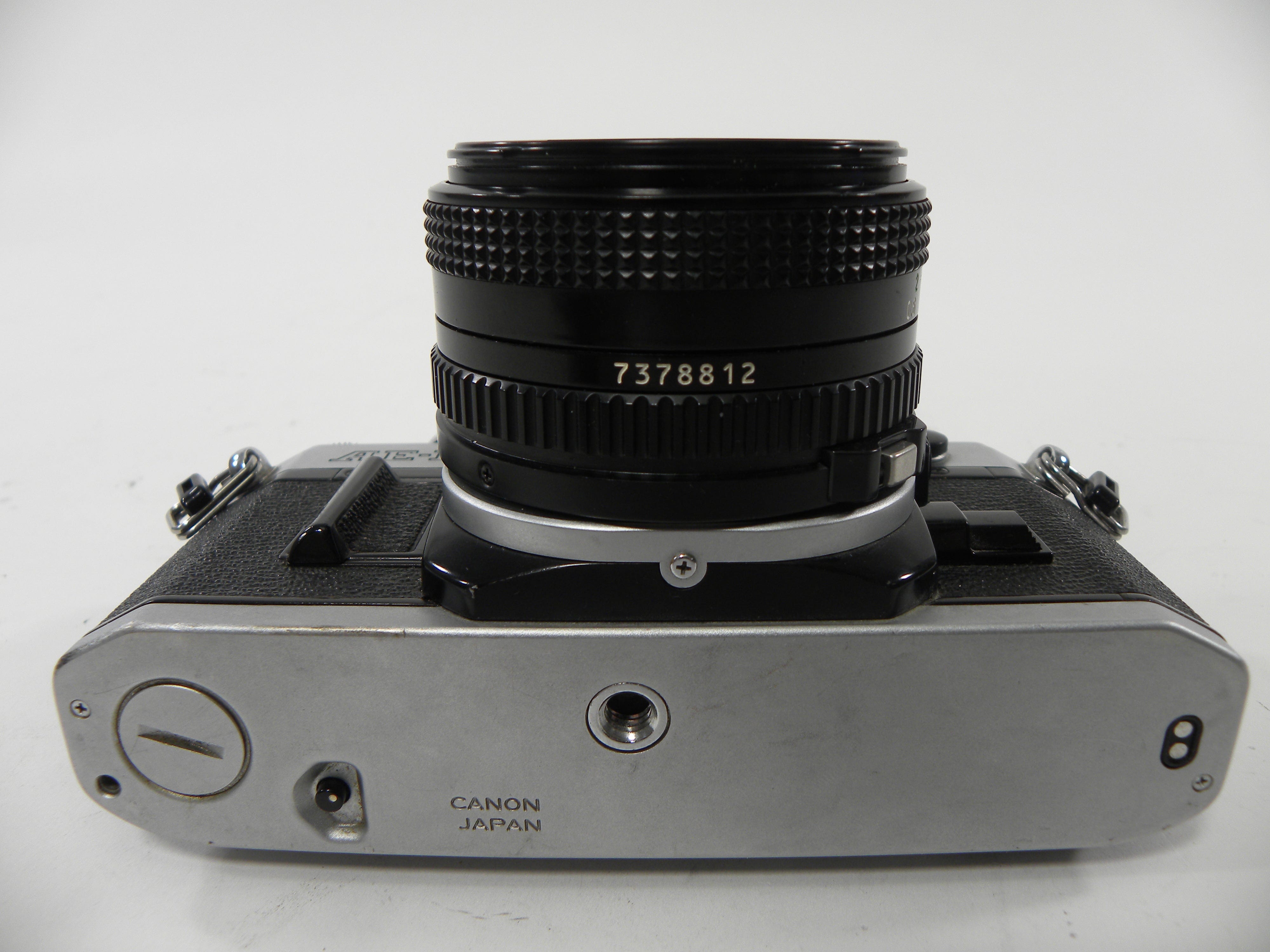Canon AE-1 35mm SLR w/FD 50mm f1.8