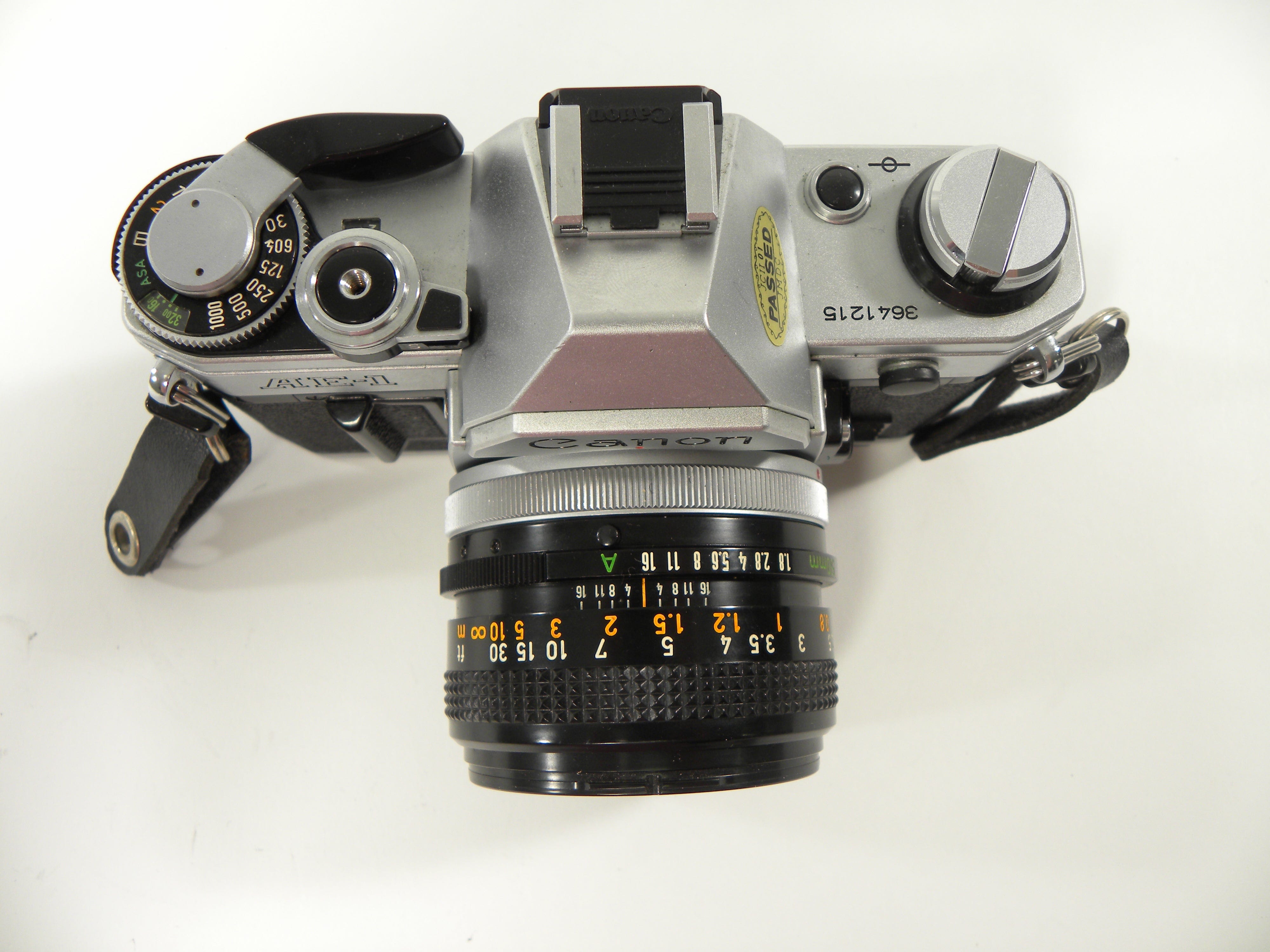 Canon AE-1 35mm SLR w/FD 50mm f1.8 S.C.