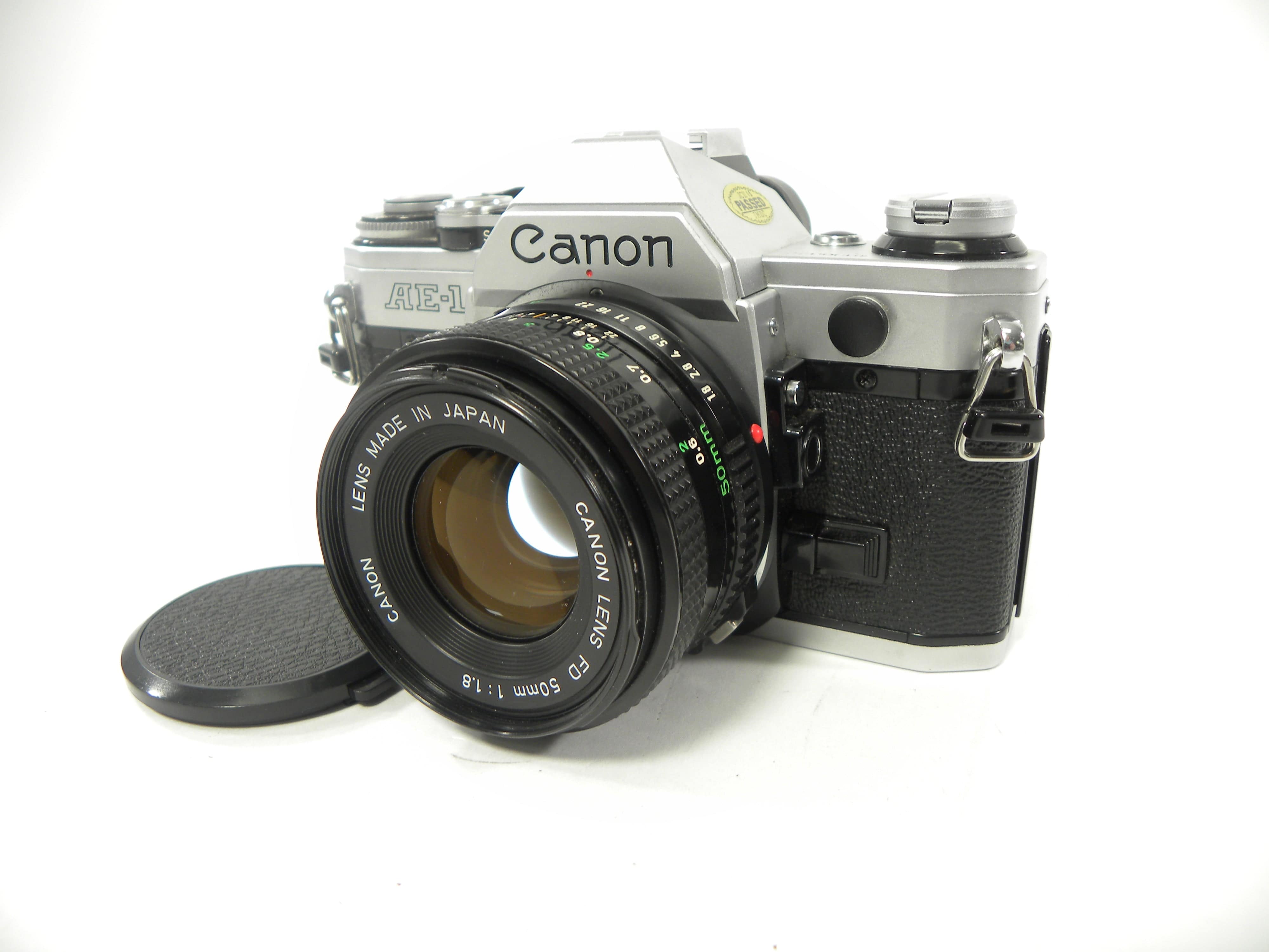 Canon AE-1 35mm SLR w/FD 50mnm f1.8