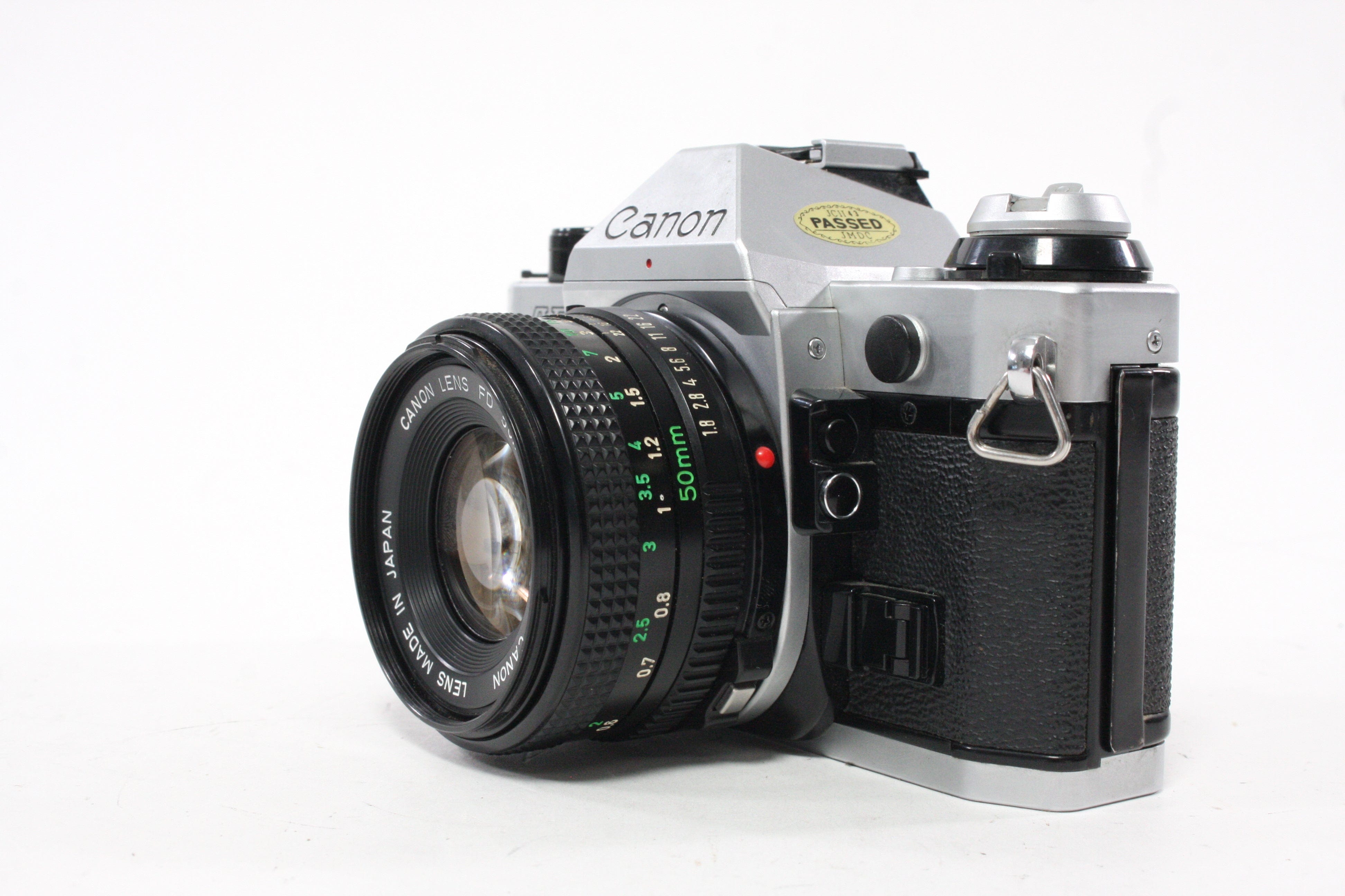 Canon AE-1 Program 35mm SLR Camera with 50mm f/1.8 FD Lens