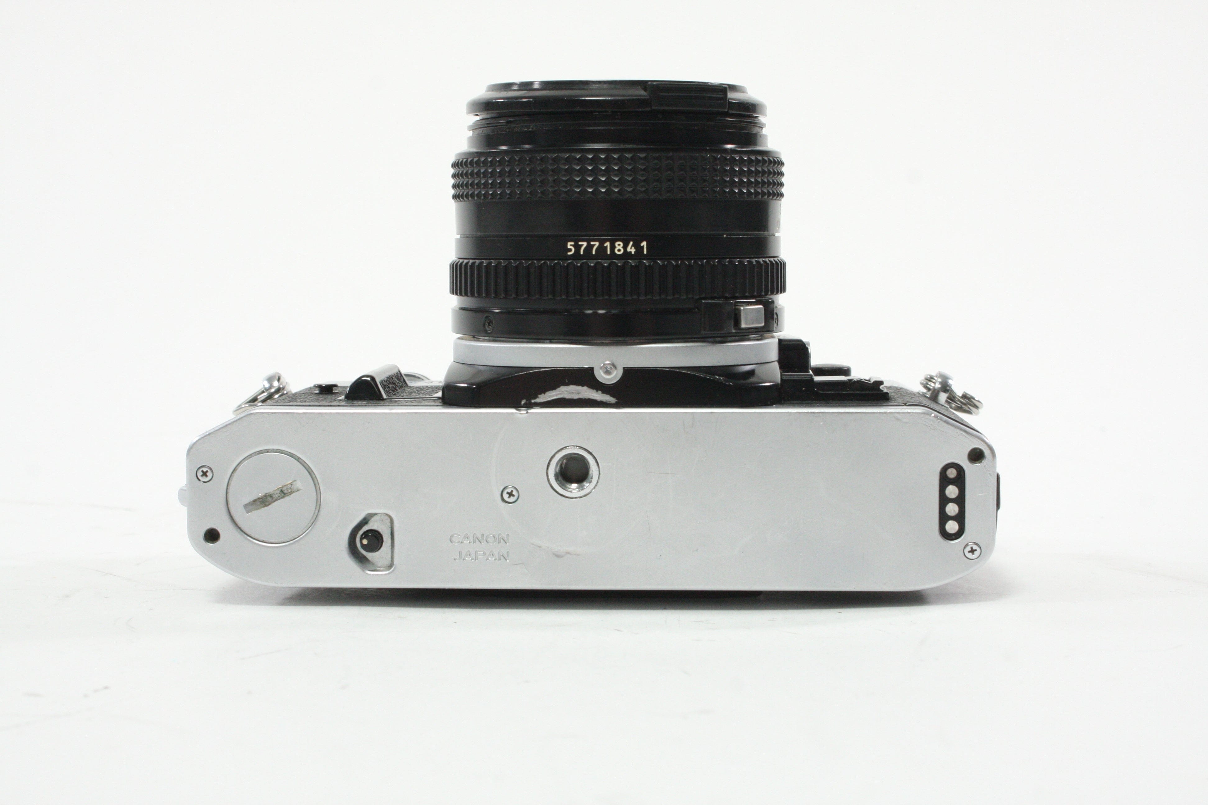 Canon AE-1 Program 35mm SLR Camera with 50mm f/1.8 FD Lens