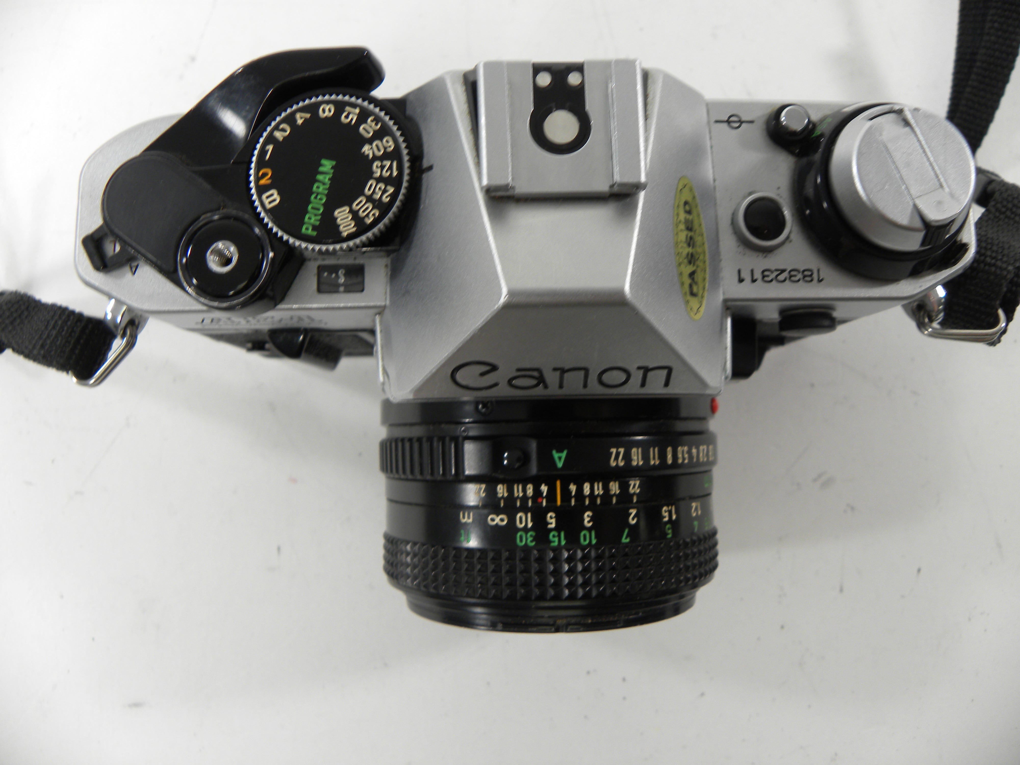 Canon AE-1 Program 35mm SLR w/50mm f1.8