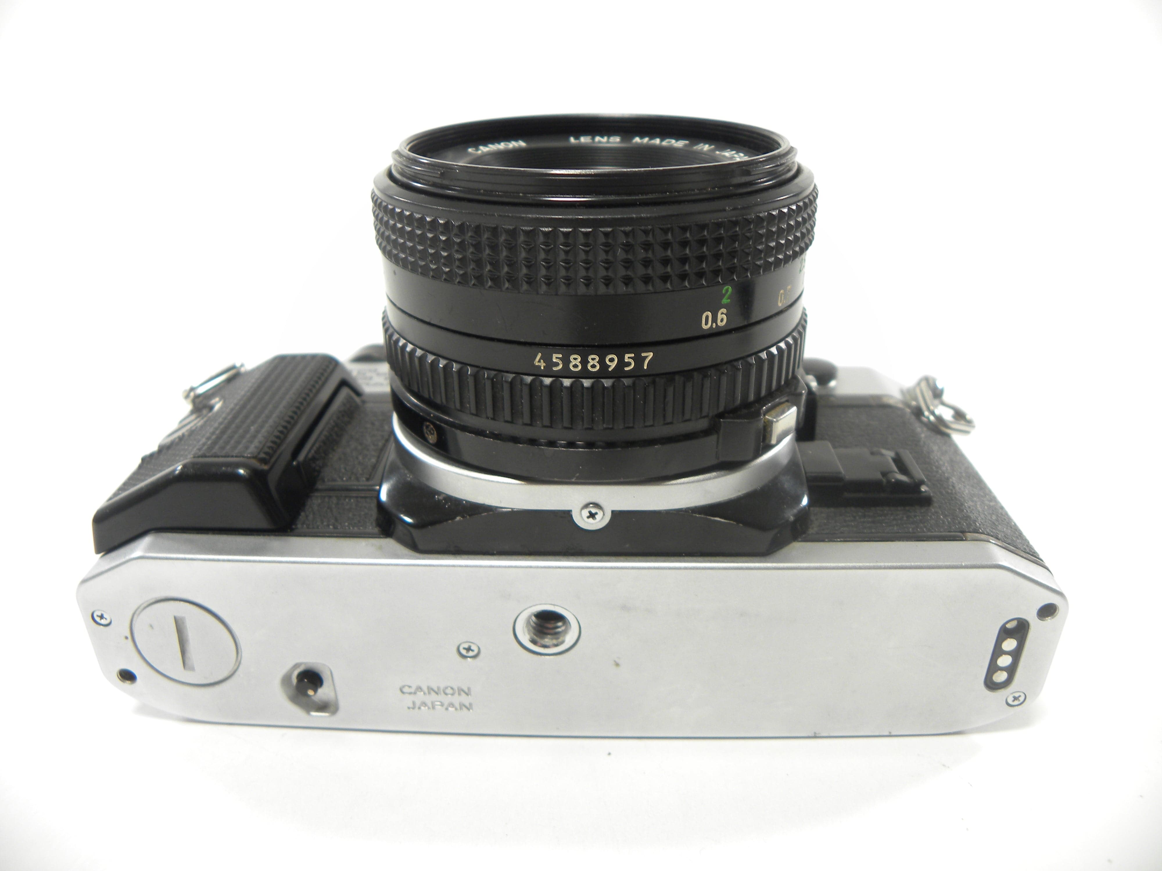 Canon AE-1 Program 35mm SLR Camera with a 50mm f/1.8 Lens