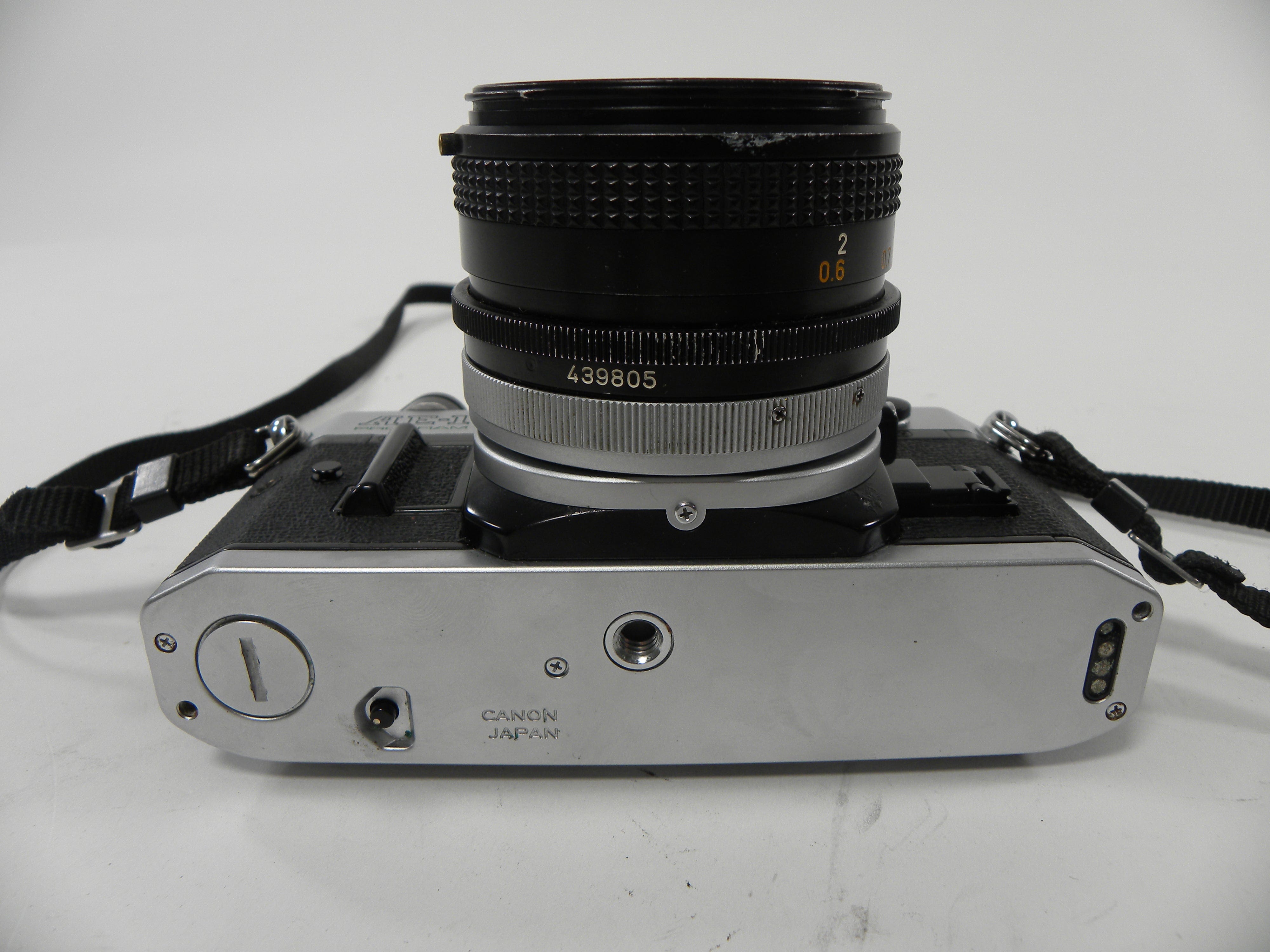 Canon AE-1 Program 35mm SLR w/FD 50mm f1.8