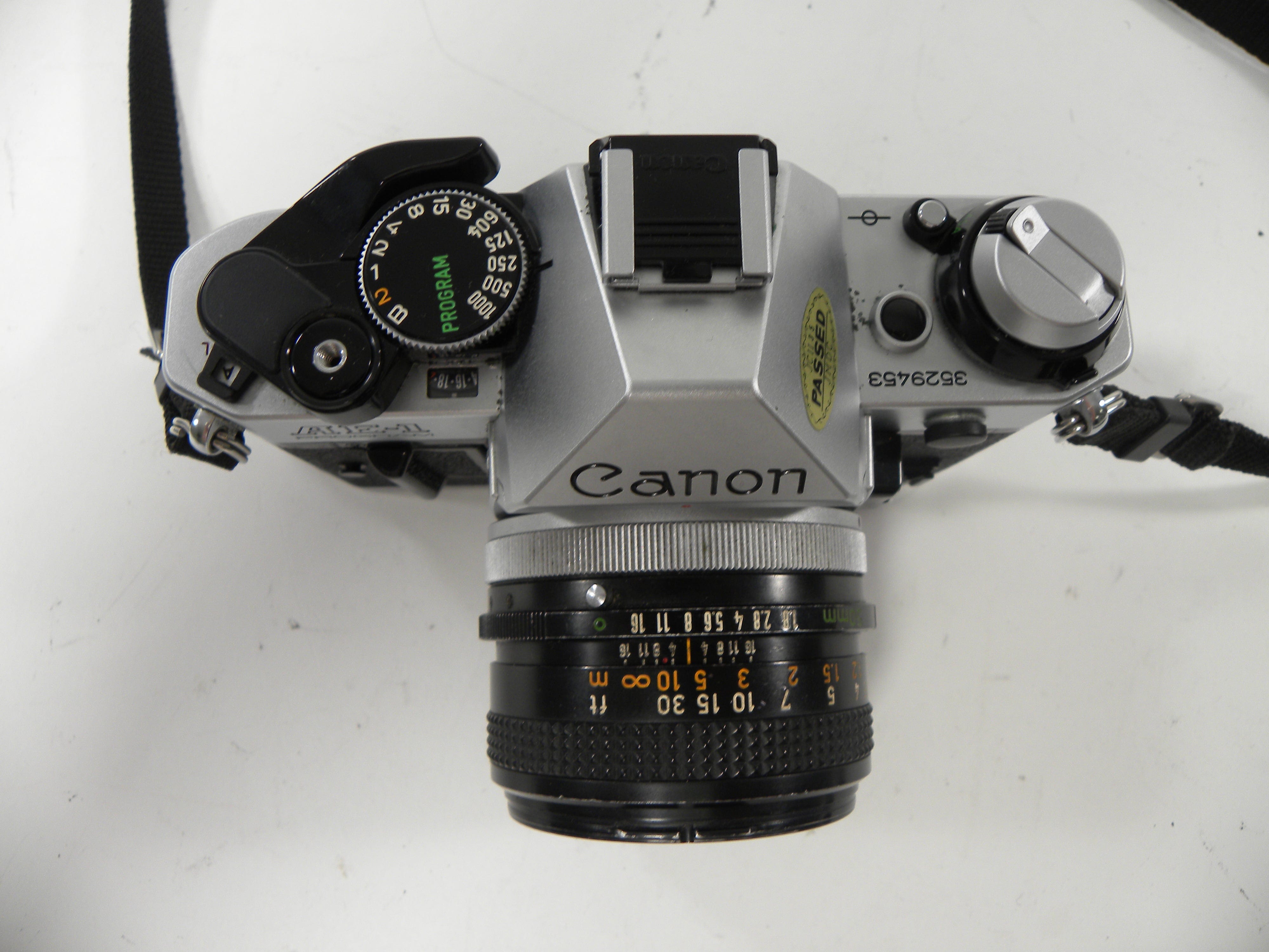 Canon AE-1 Program 35mm SLR w/FD 50mm f1.8