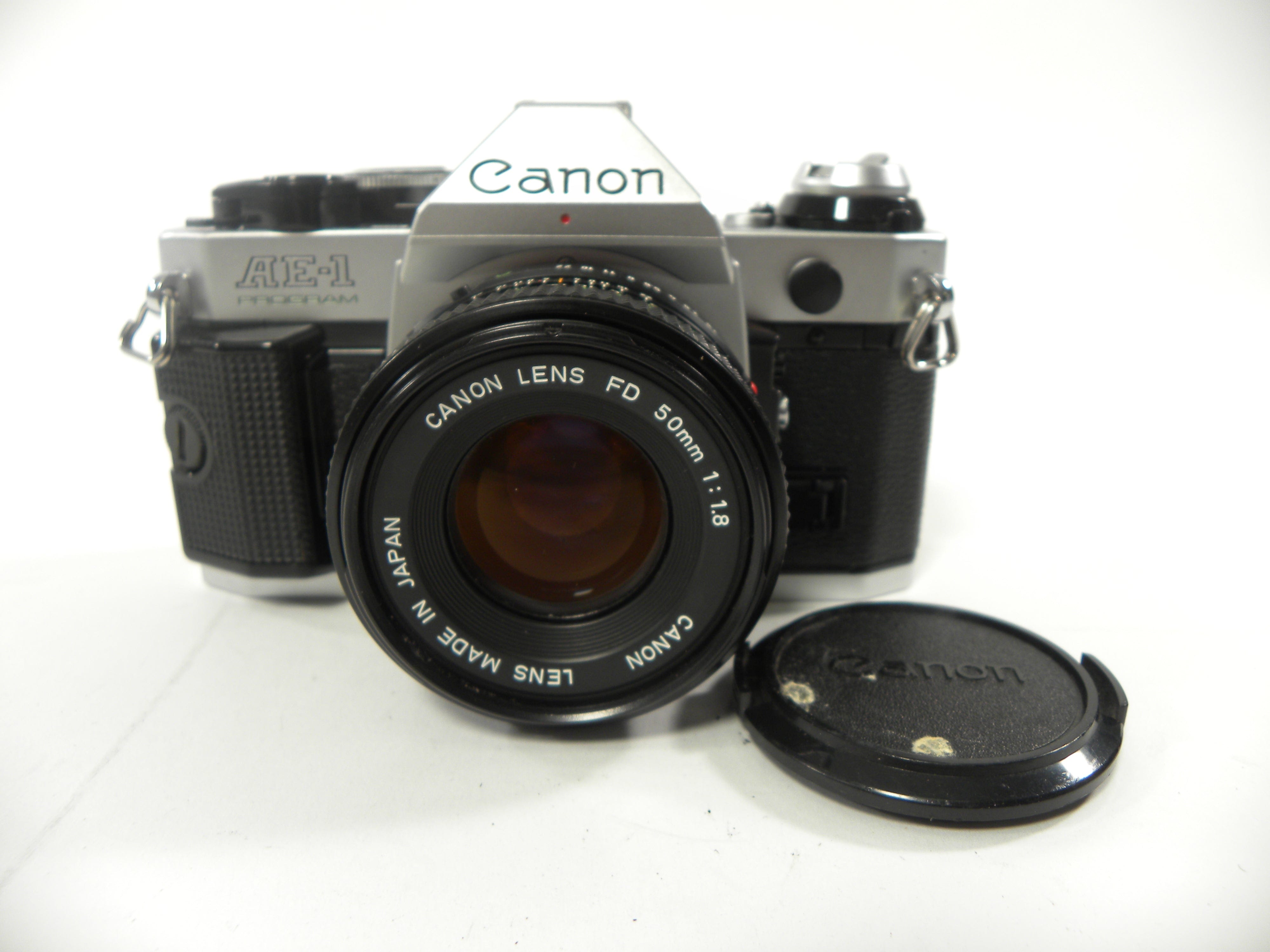 Canon AE-1 Program 35mm SLR w/FD 50mm f1.8