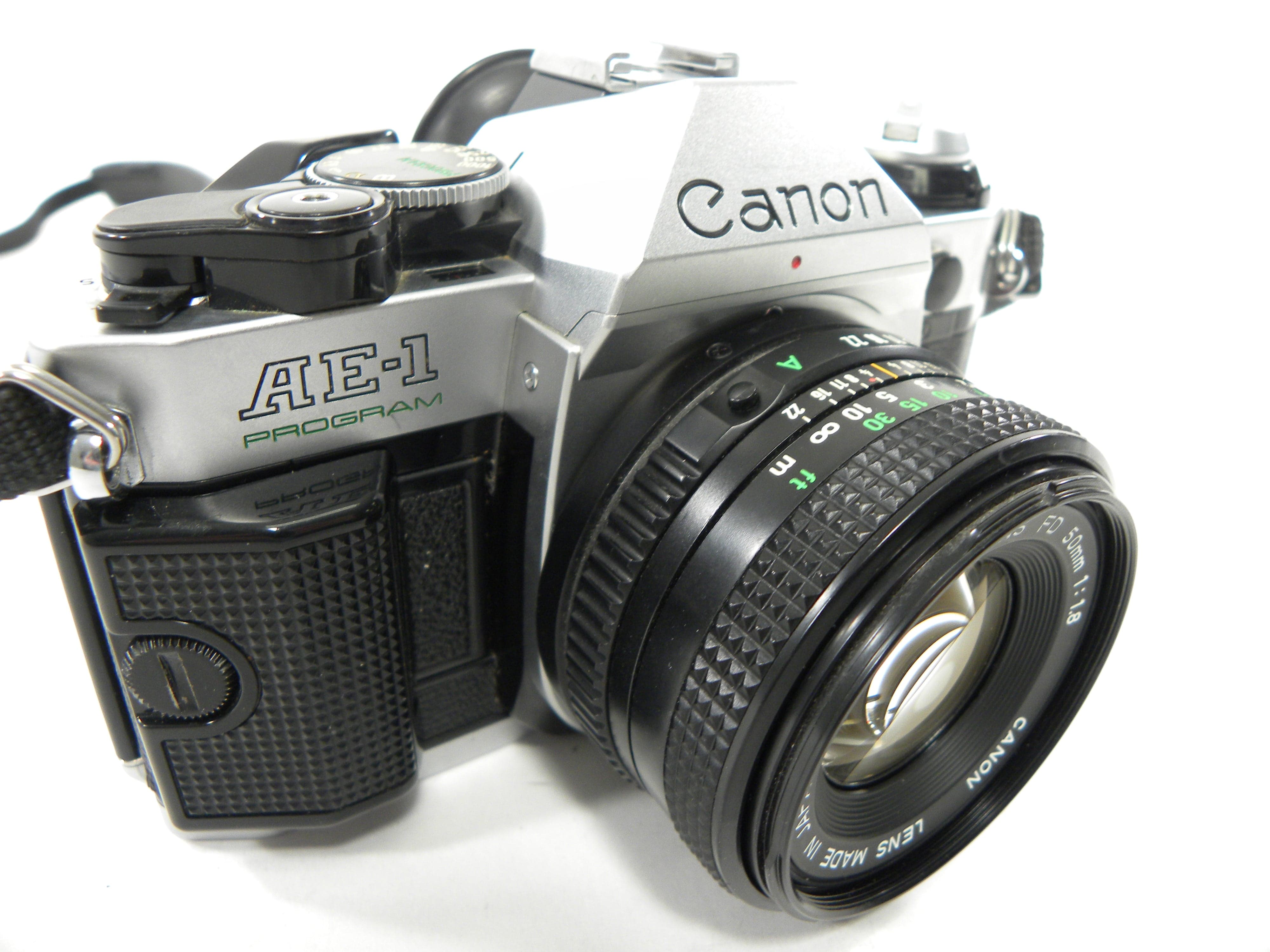 Canon AE-1 Program 35mm SLR w/FD 50mm f1.8