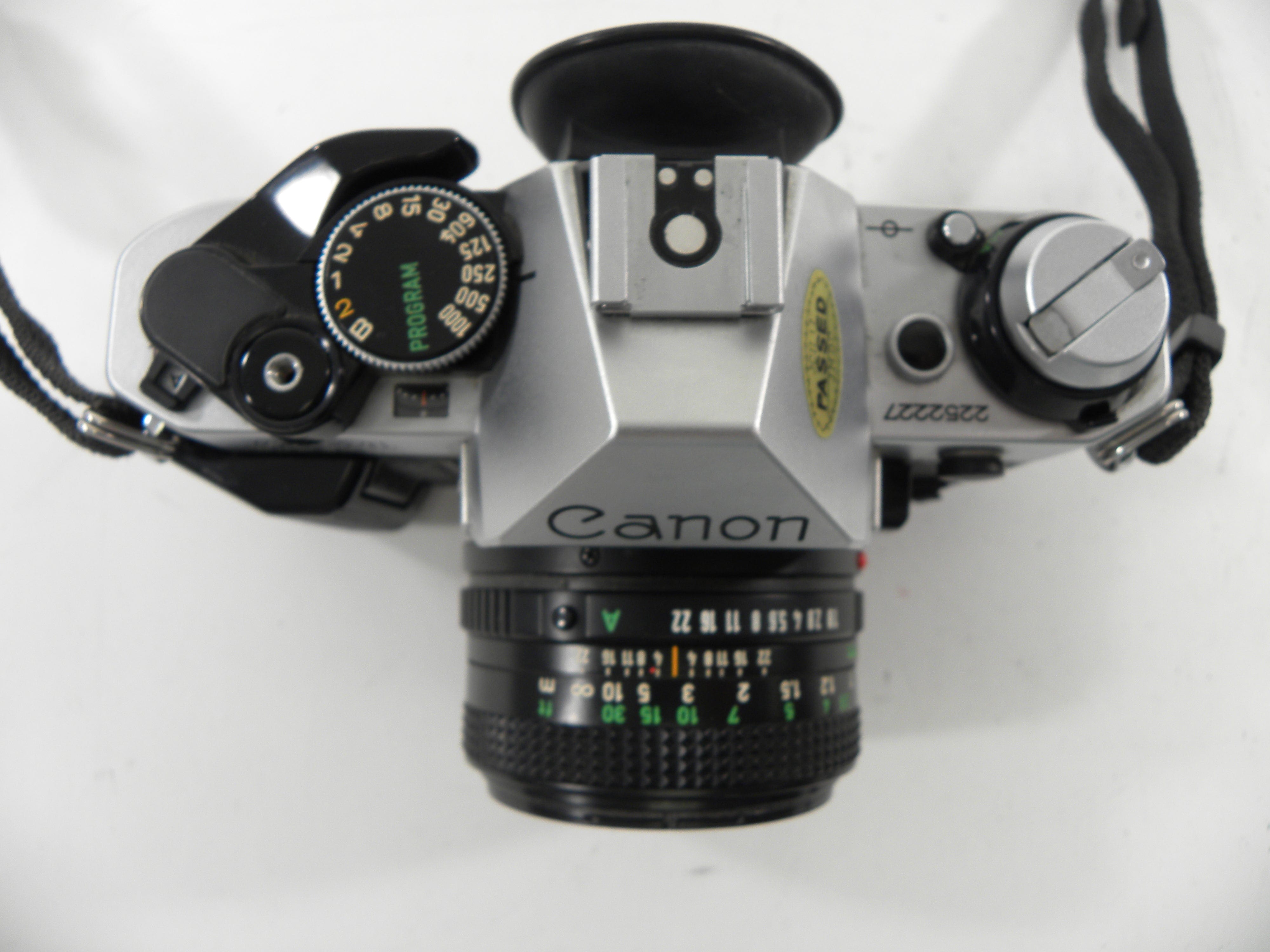 Canon AE-1 Program 35mm SLR w/FD 50mm f1.8