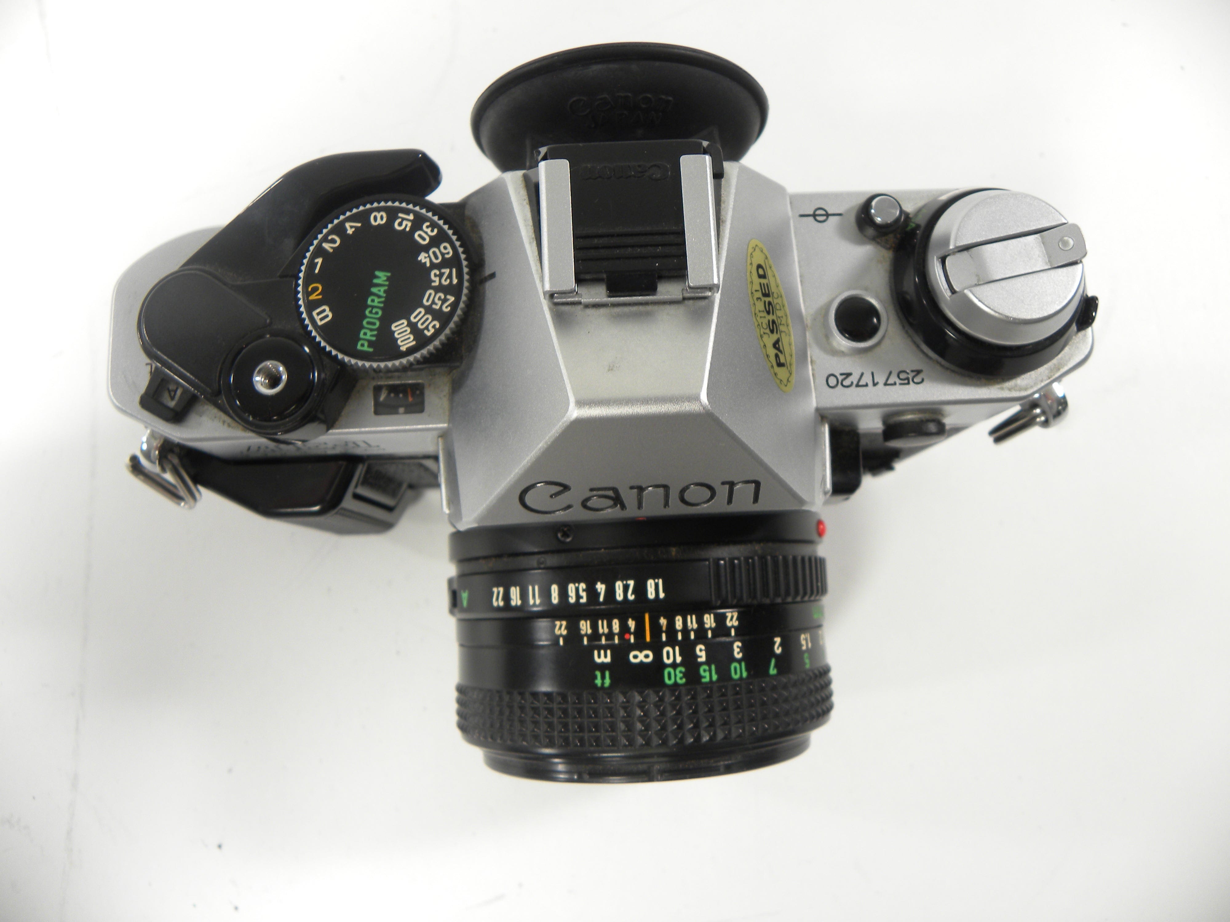 Canon AE-1 Program 35mm SLR w/FD 50mm f1.8