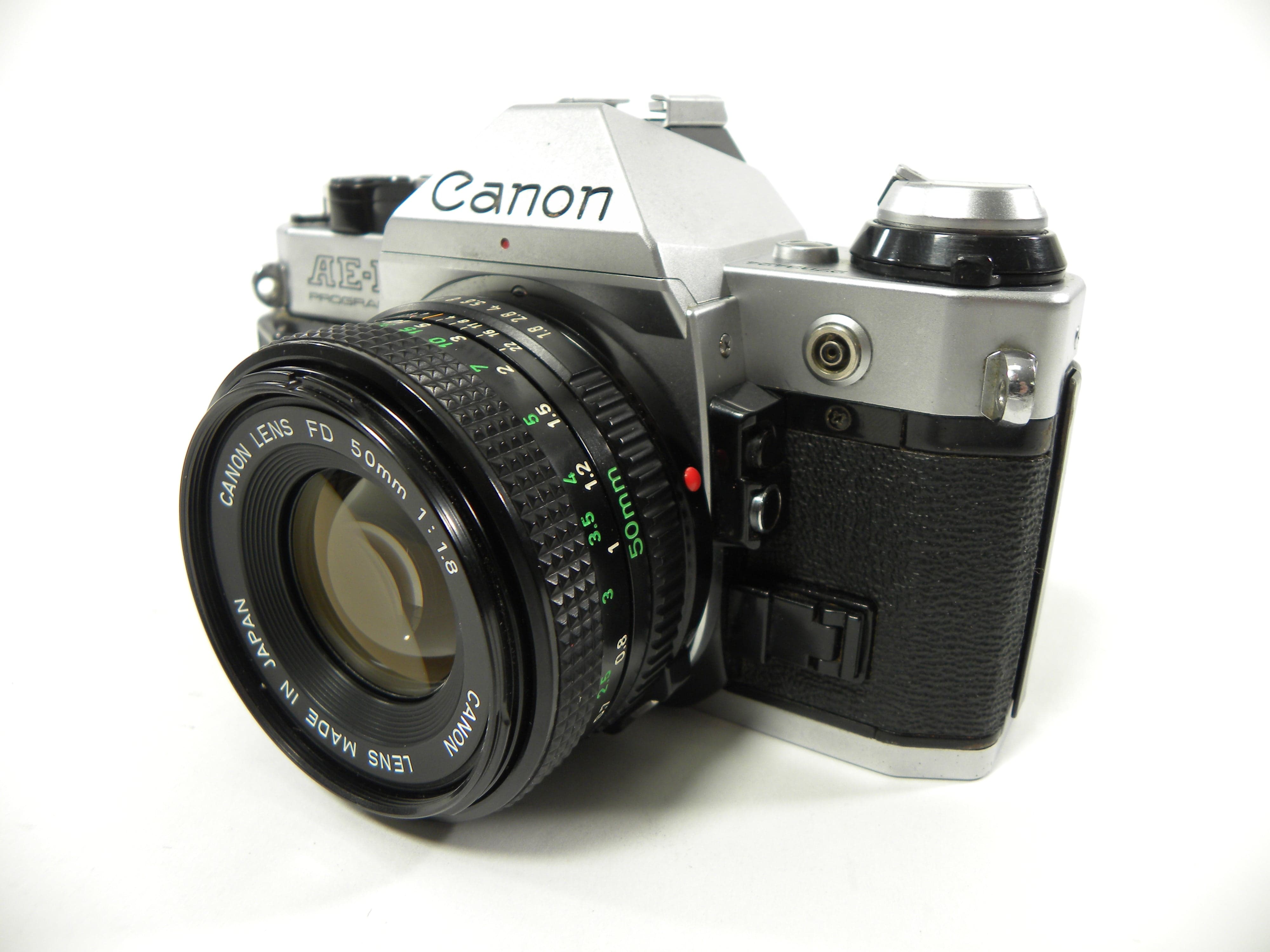 Canon AE-1 Program 35mm SLR w/FD 50mm f1.8