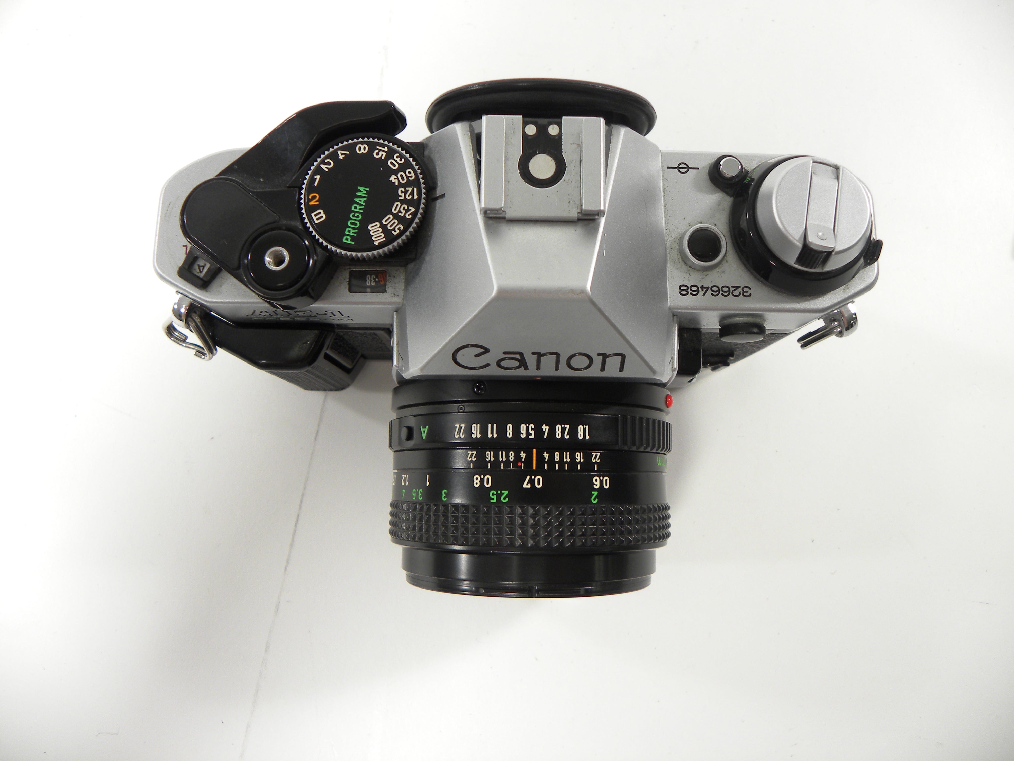 Canon AE-1 Program 35mm SLR w/FD 50mm f1.8