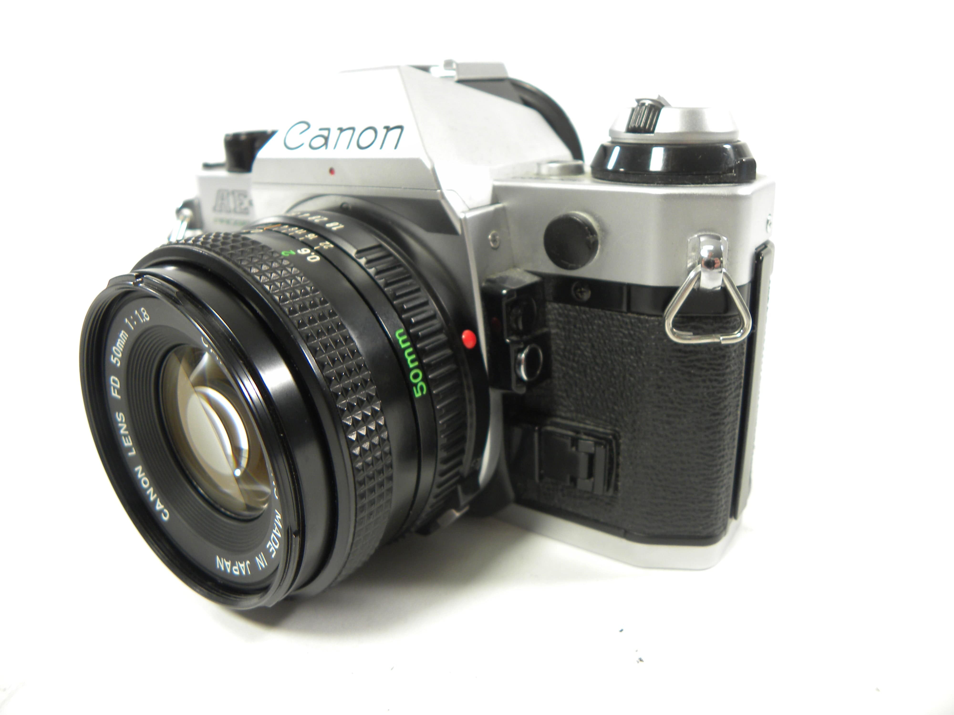 Canon AE-1 Program 35mm SLR w/FD 50mm f1.8