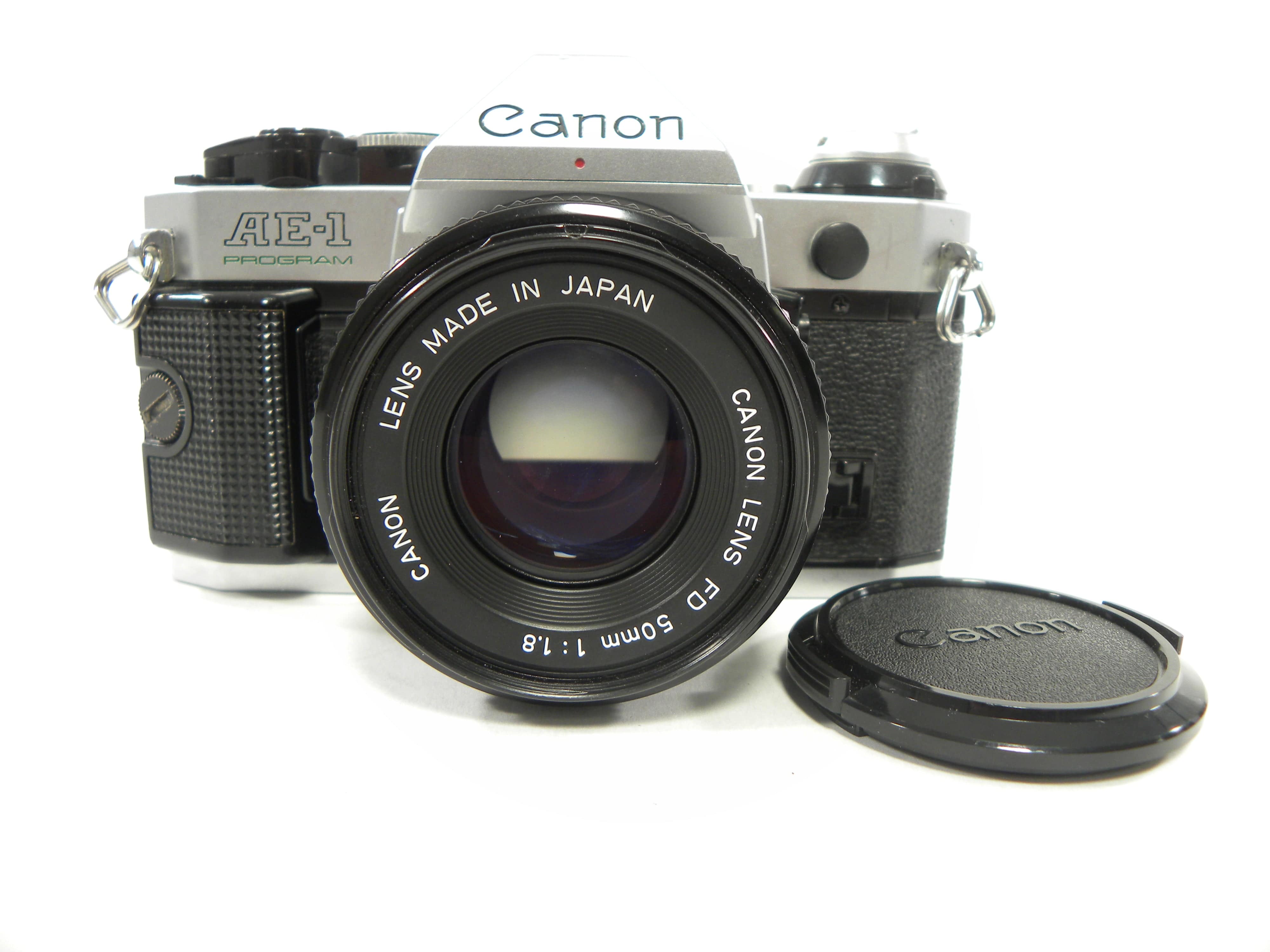 Canon AE-1 Program 35mm SLR w/FD 50mm f1.8