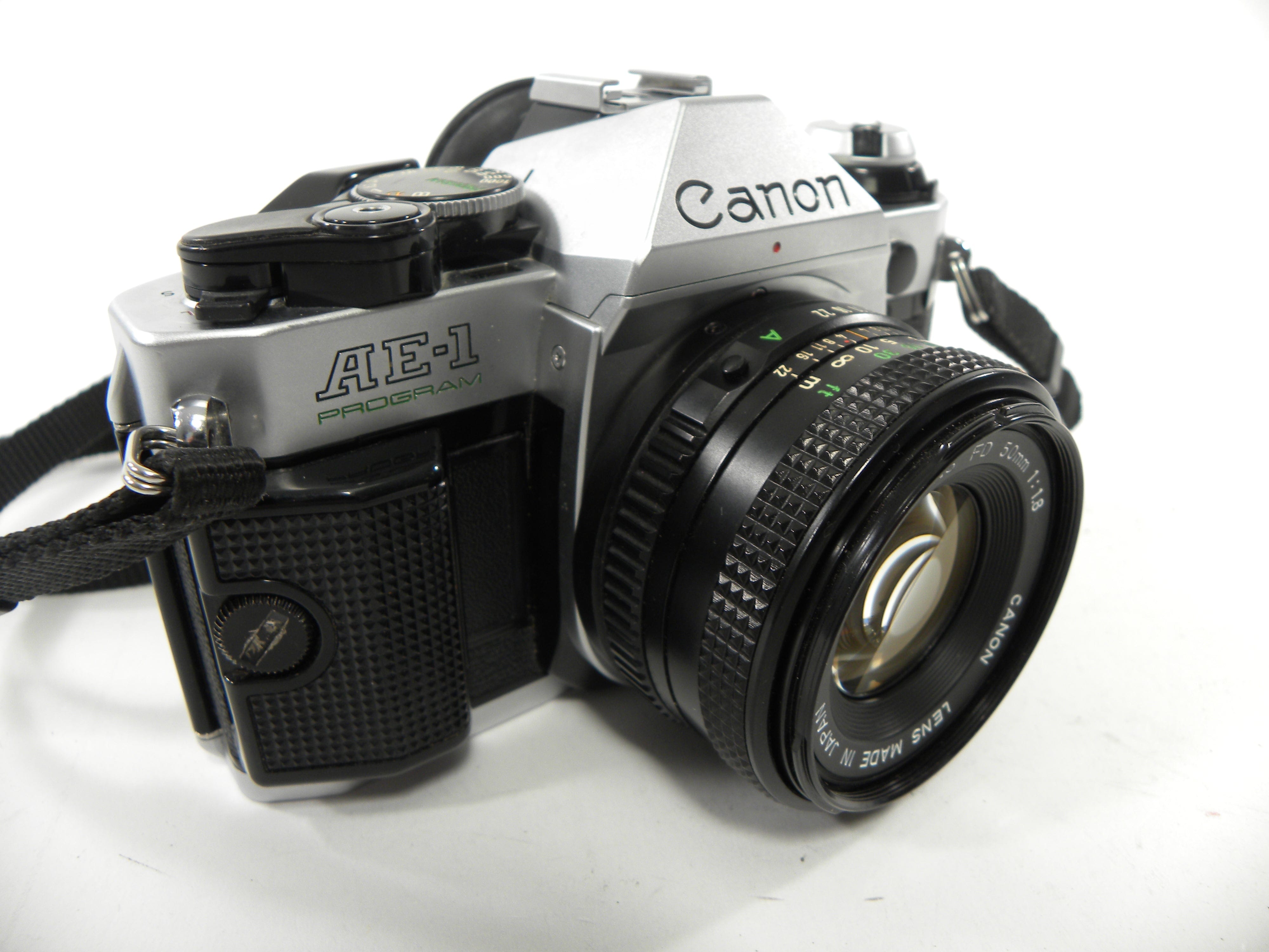 Canon AE-1 Program 35mm SLR w/FD 50mm f1.8