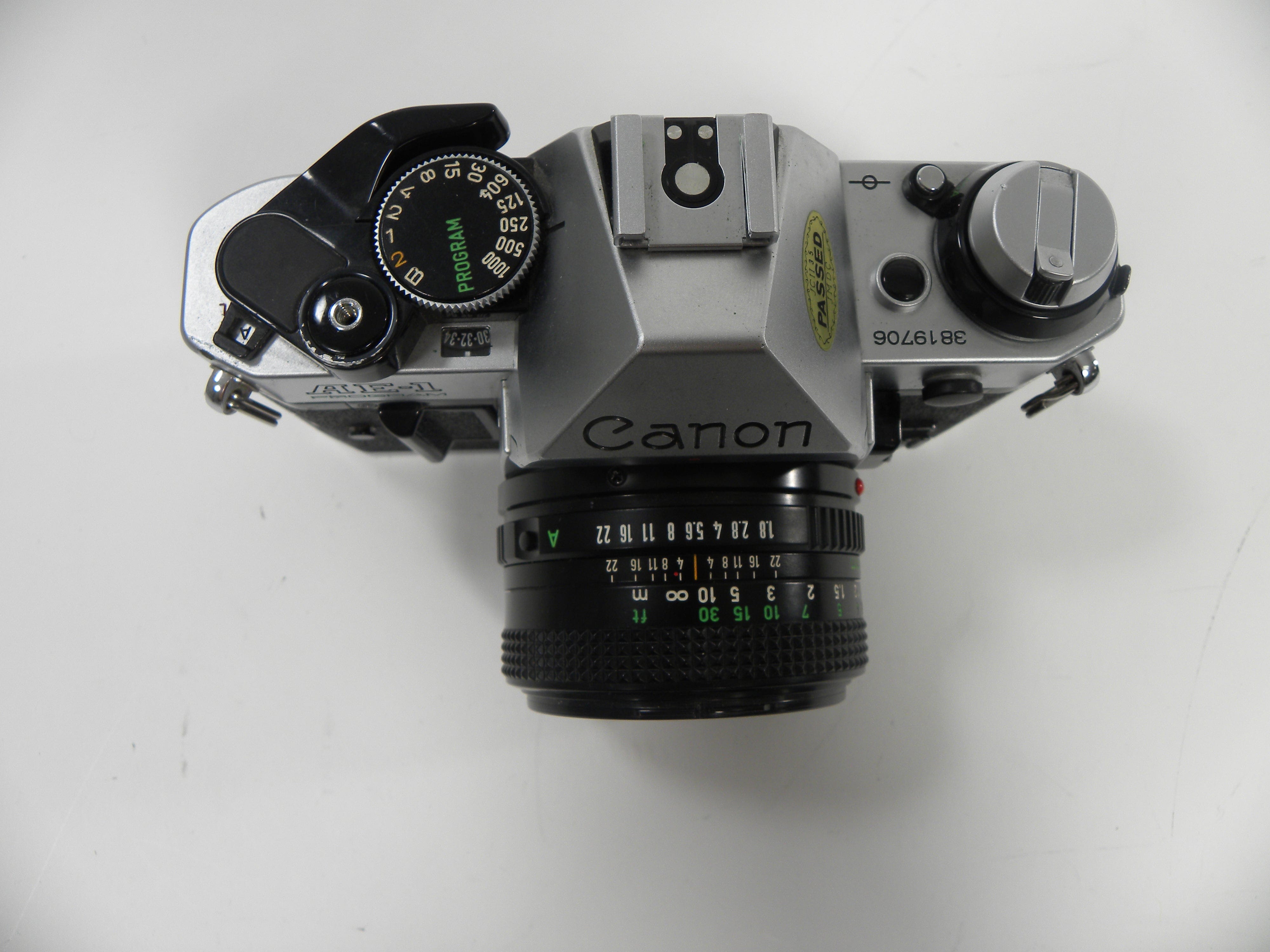 Canon AE-1 Program 35mm SLR w/FD 50mm f1.8