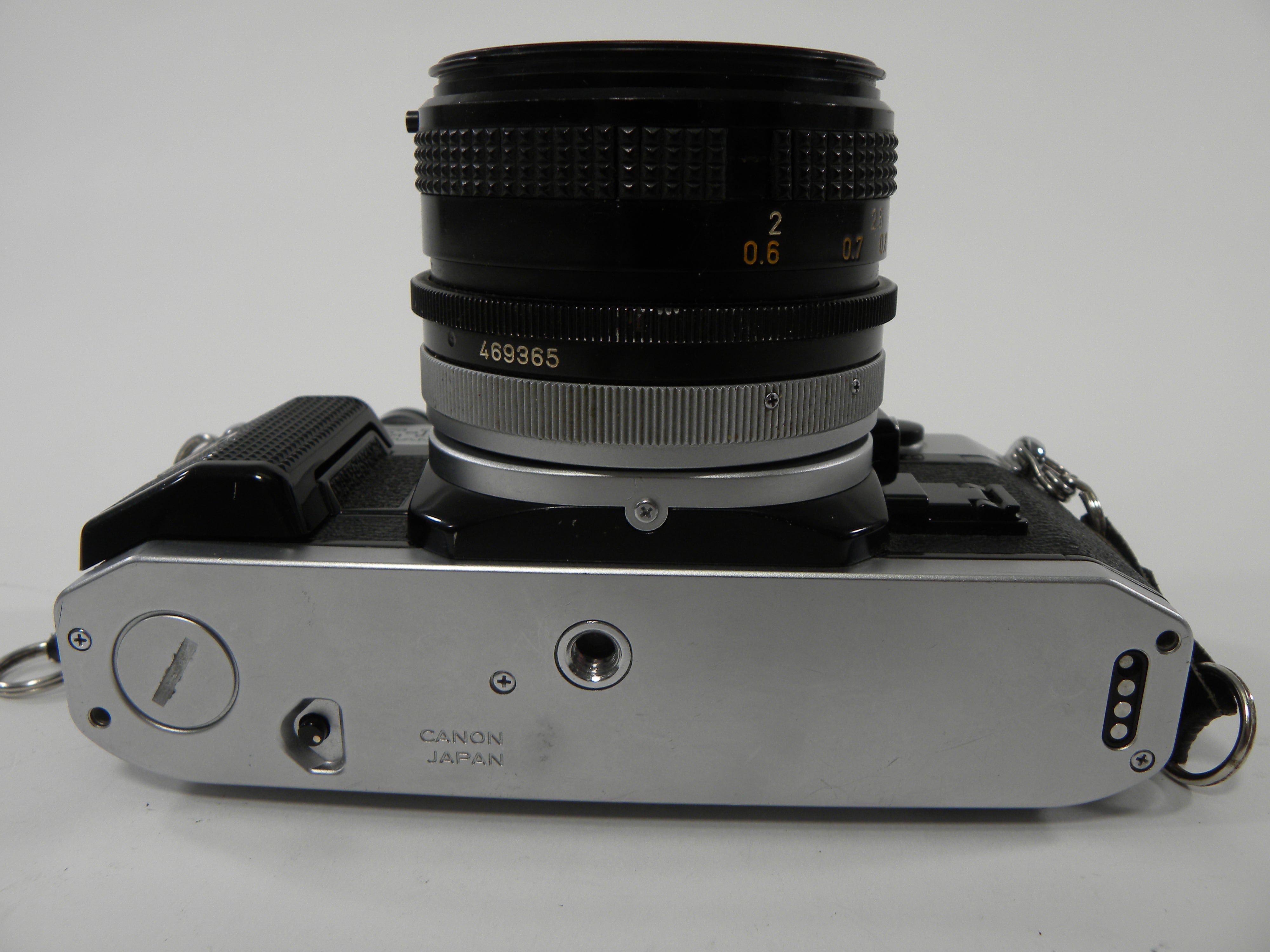 Canon AE-1 Program 35mm SLR w/FD 50mm f1.8 S.C.