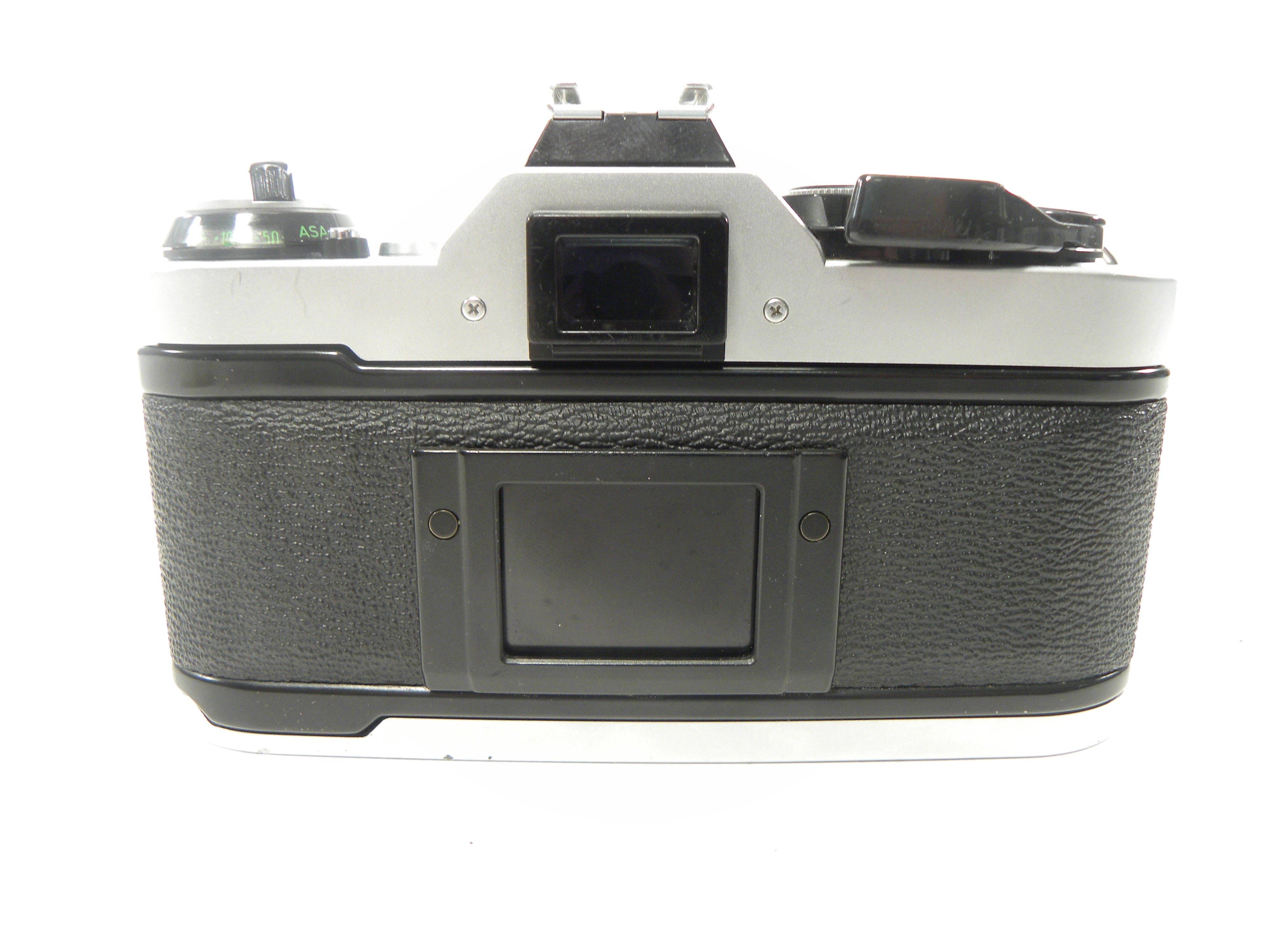 Canon AE-1 Program 35mm SLR Camera with a 50mm f/1.8 S.C. FD Lens