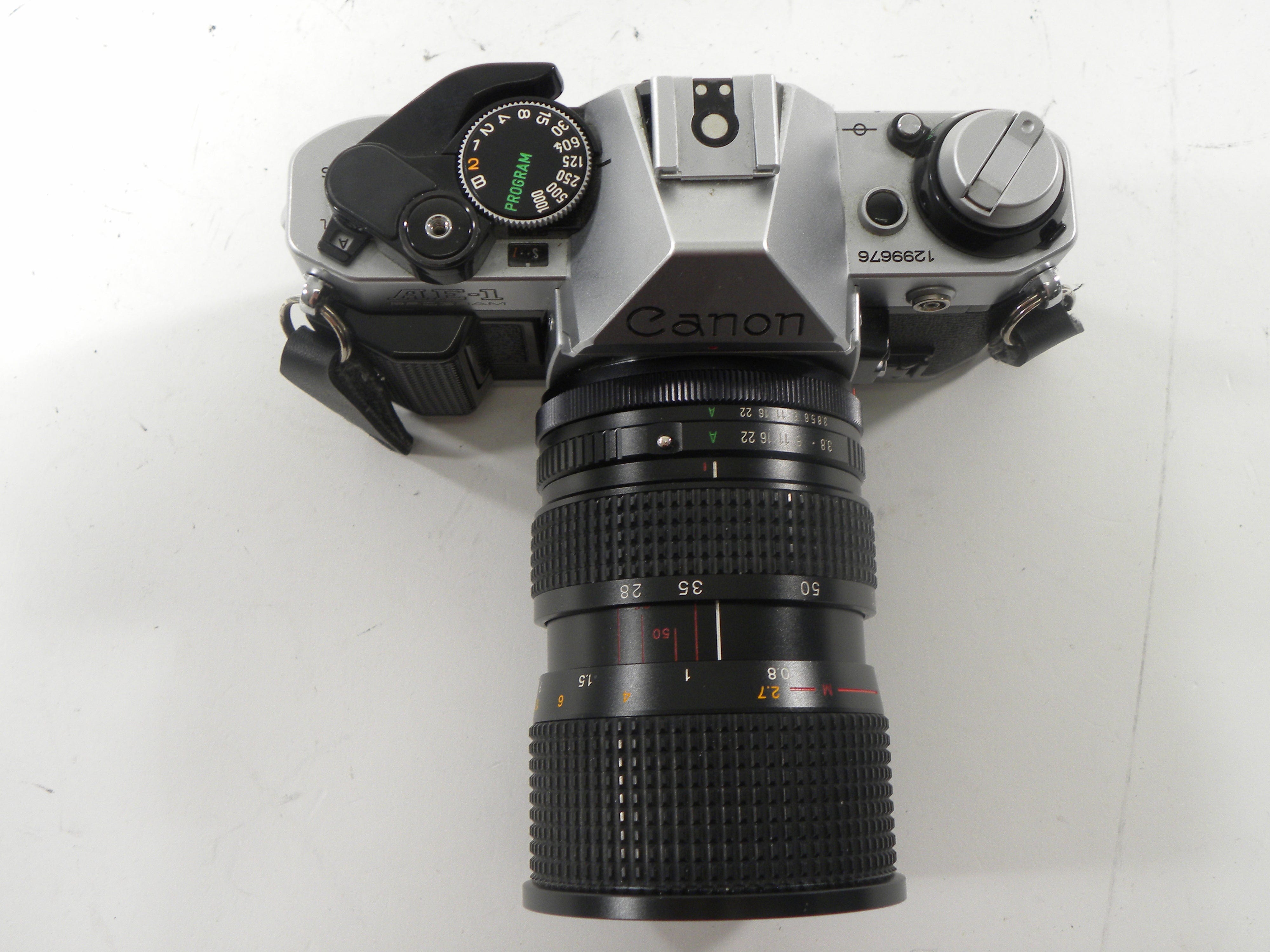 Canon AE-1 Program 35mm SLR w/Tokina RMC EMZ 28-80mm f3.8-4.8