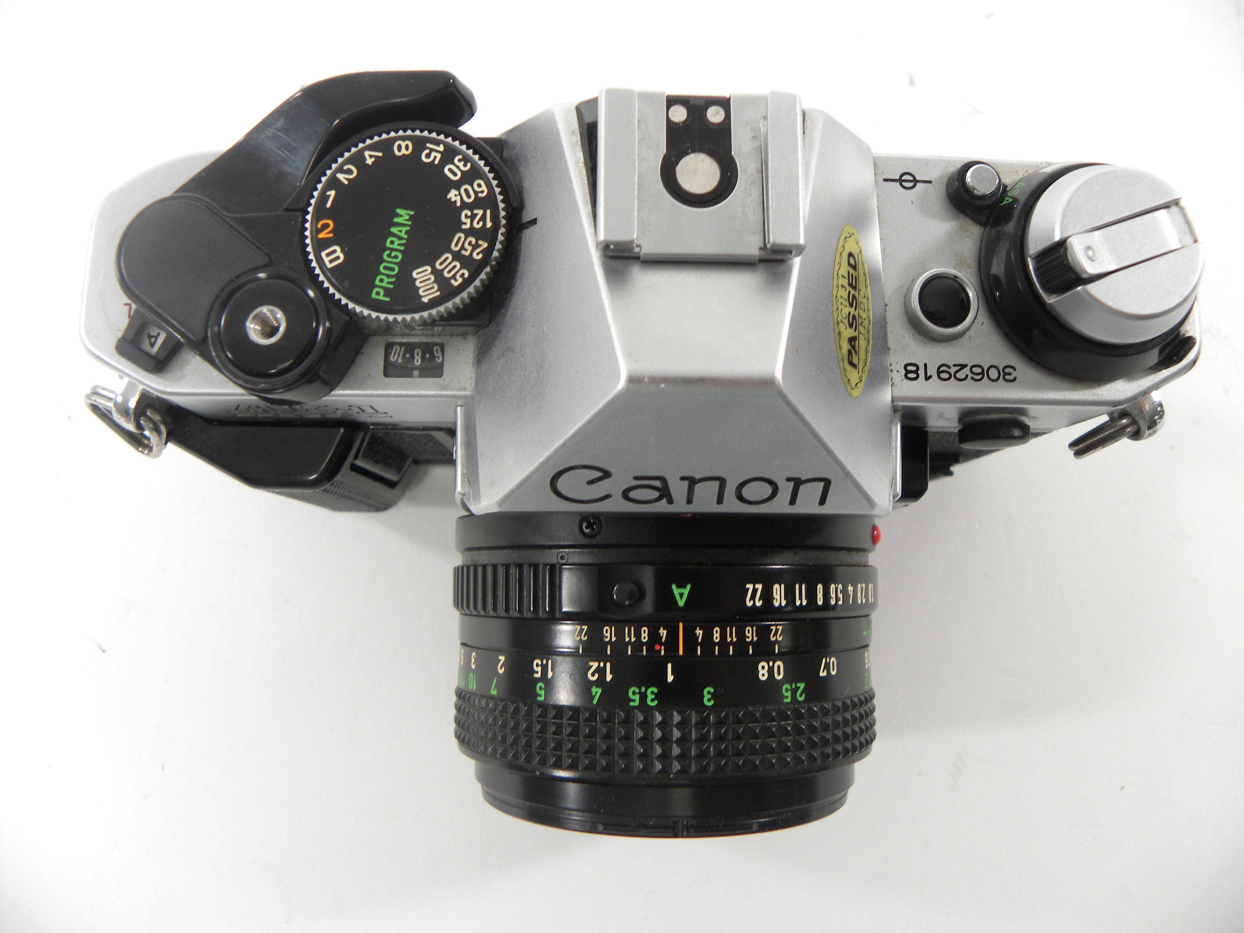 Canon AE-1 Program 35mm w/FD 50mm f1.8