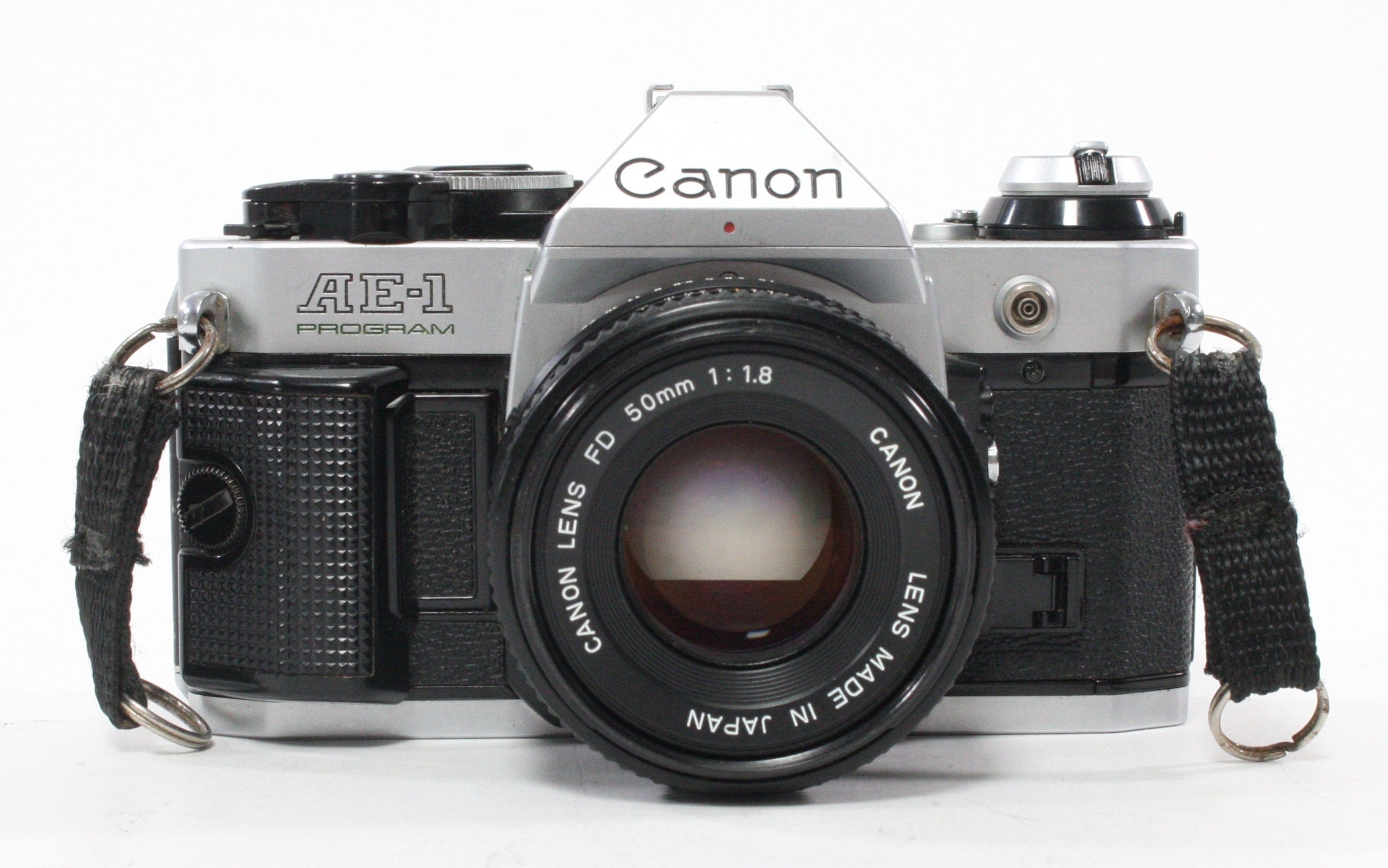 Canon AE-1 Program Camera with 50mm f/1.8 Lens