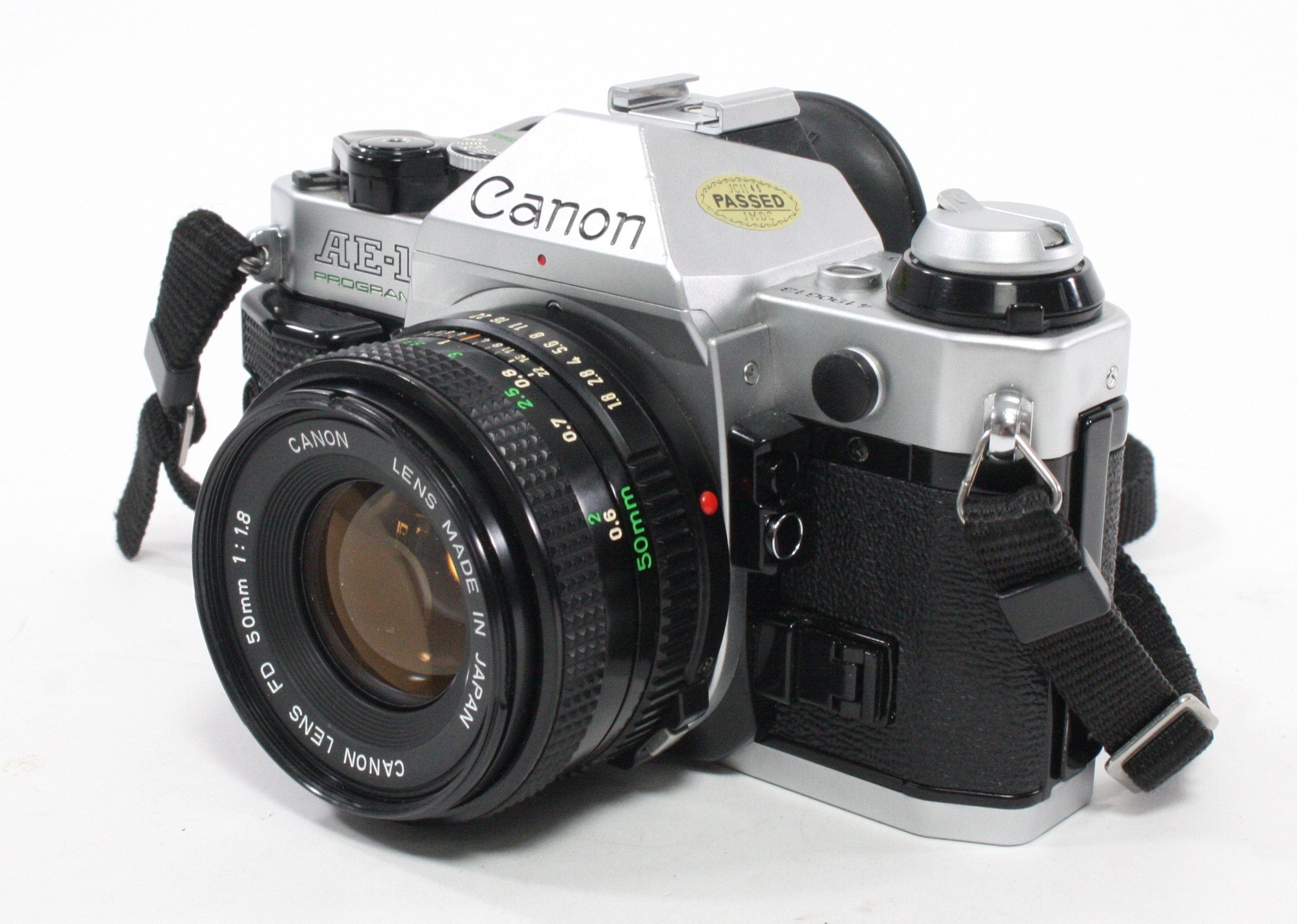 Canon AE-1 Program SLR Camera with 50mm f/1.8 Lens