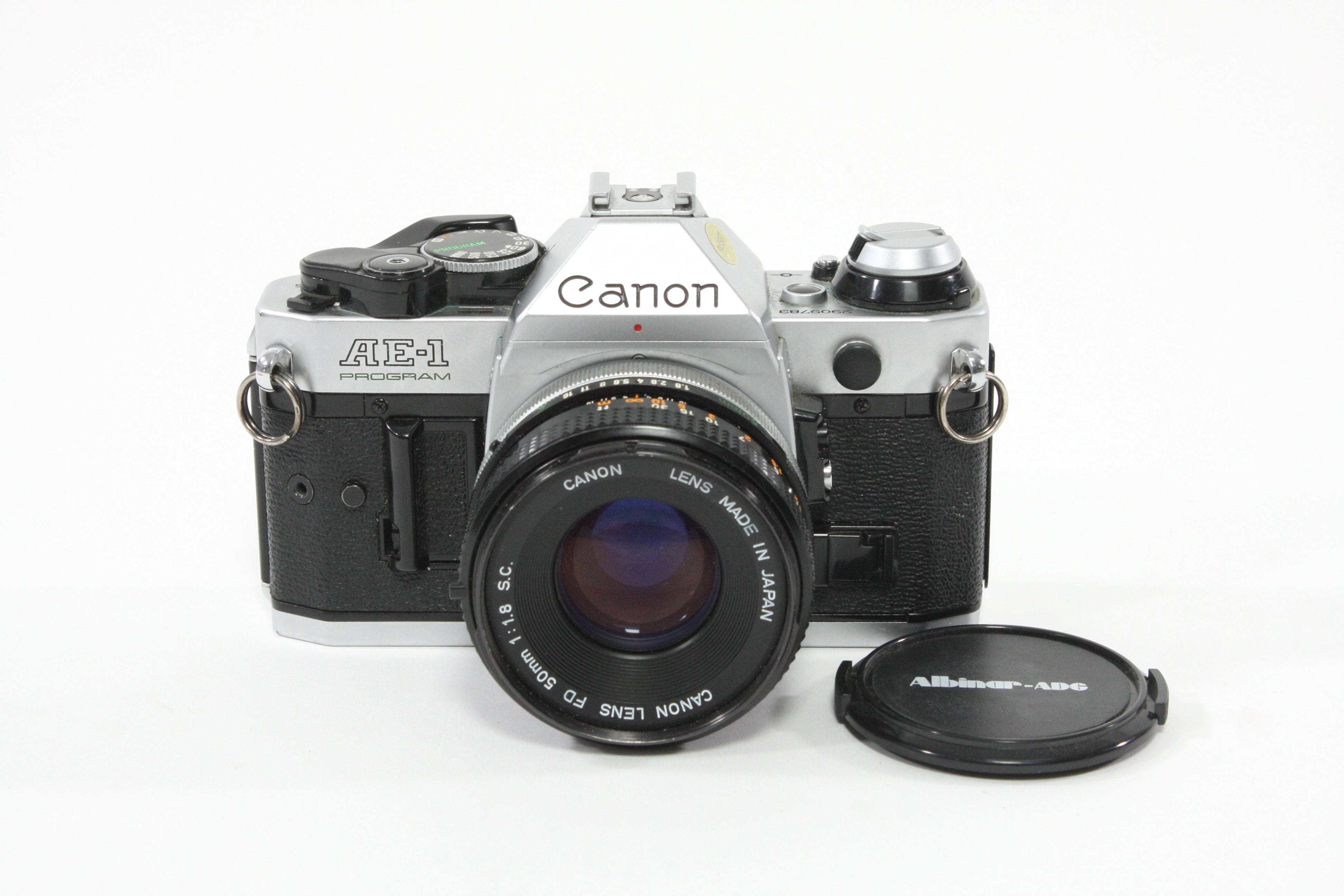 Canon AE-1 Program w/50mm F1.8 Lens