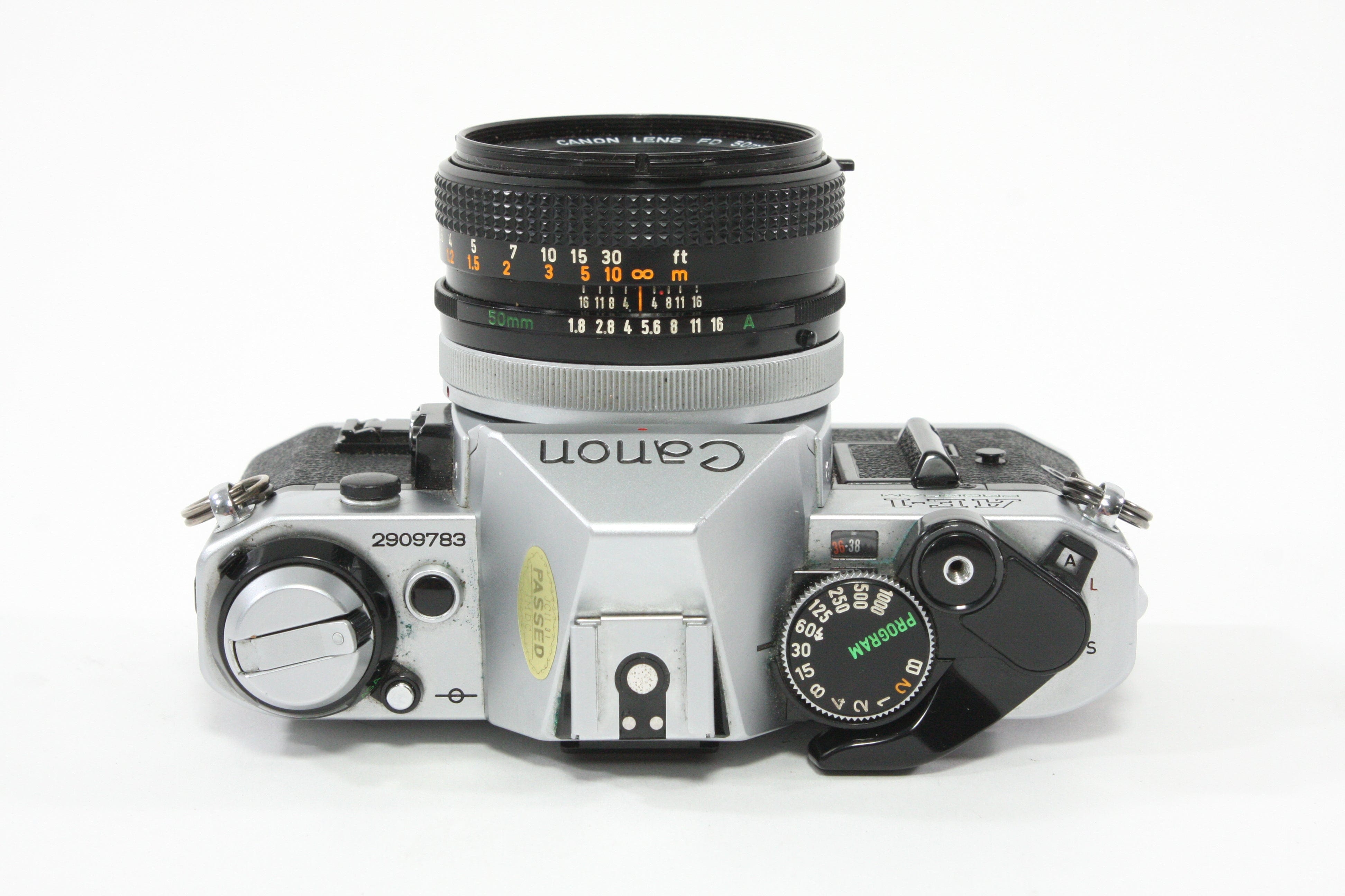 Canon AE-1 Program w/50mm F1.8 Lens