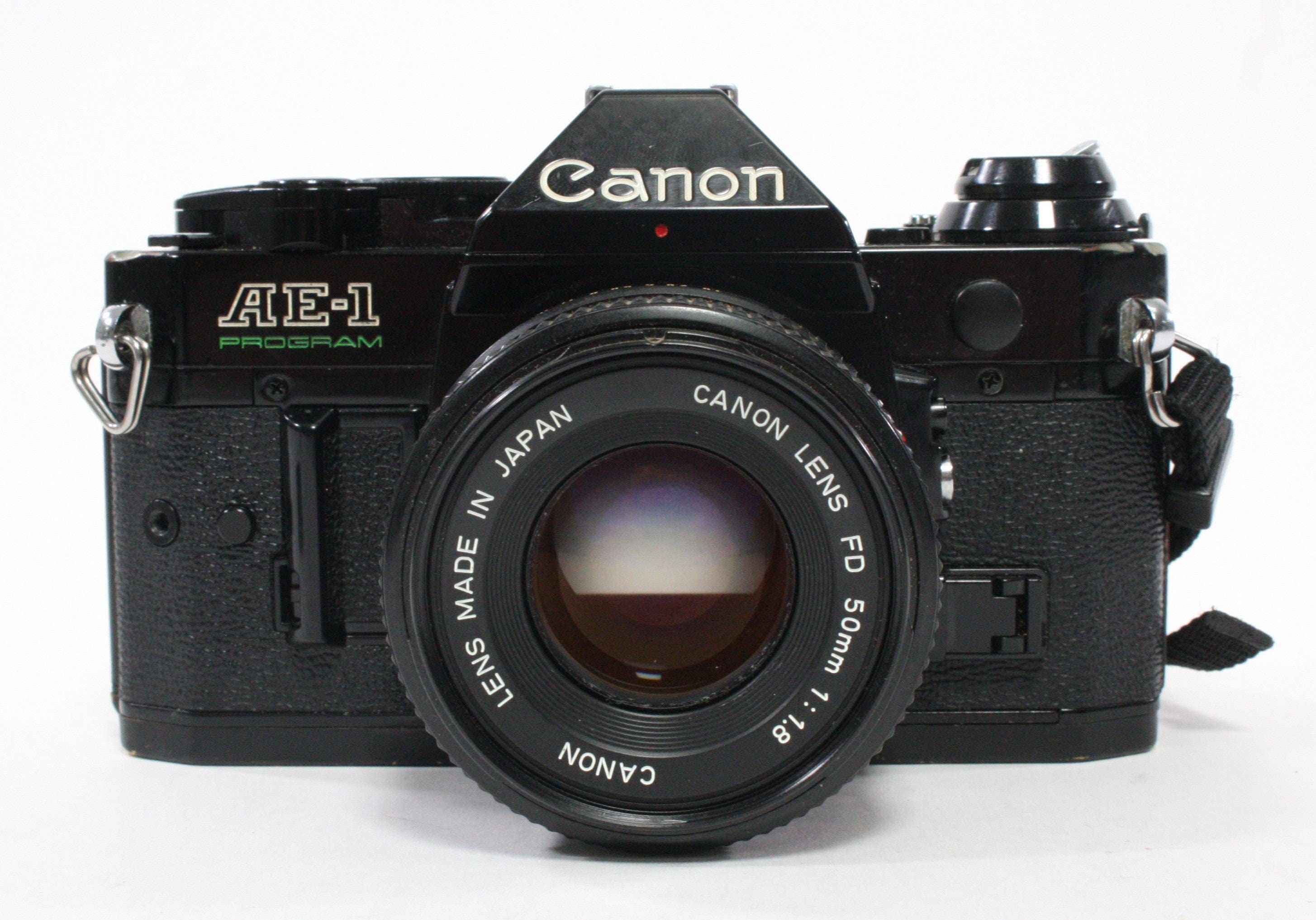 Canon AE-1 Program with 50mm f/1.8 Lens (Black)
