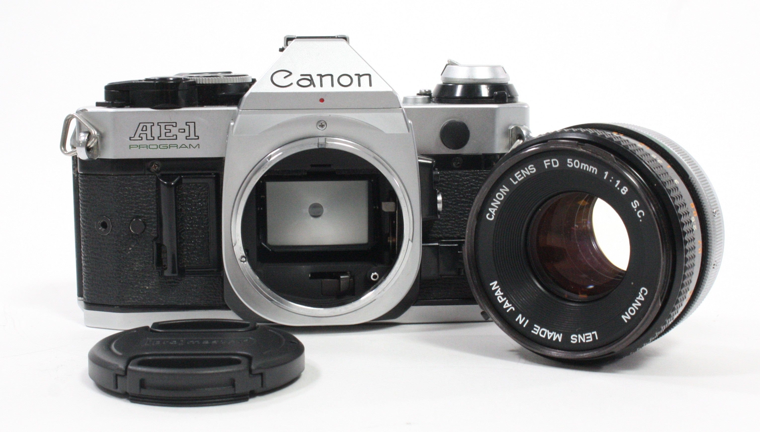Canon AE-1 Program with 50mm f/1.8 S.C. Lens