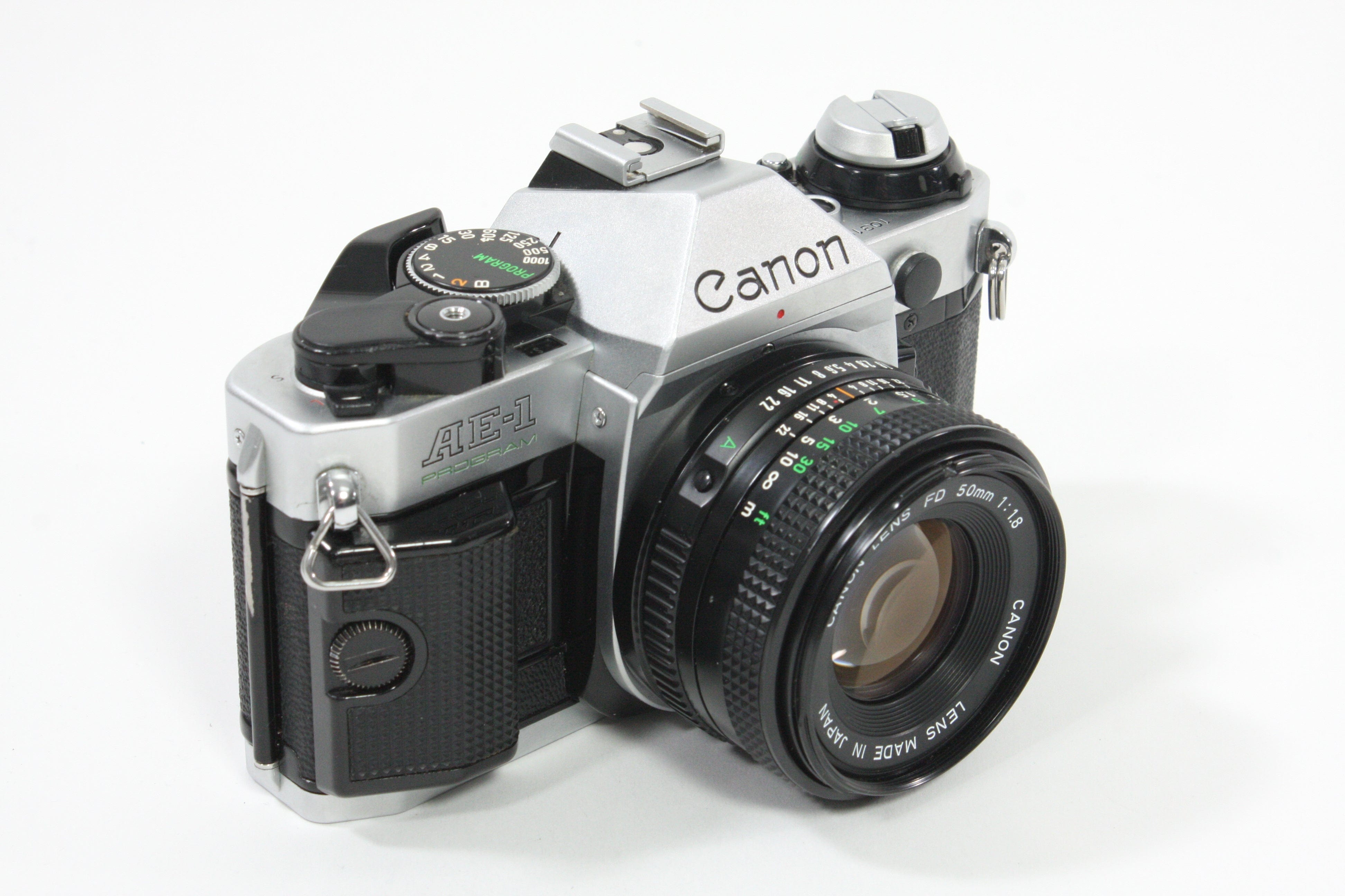 Canon AE-1 Program with 50mm F1.8 Lens