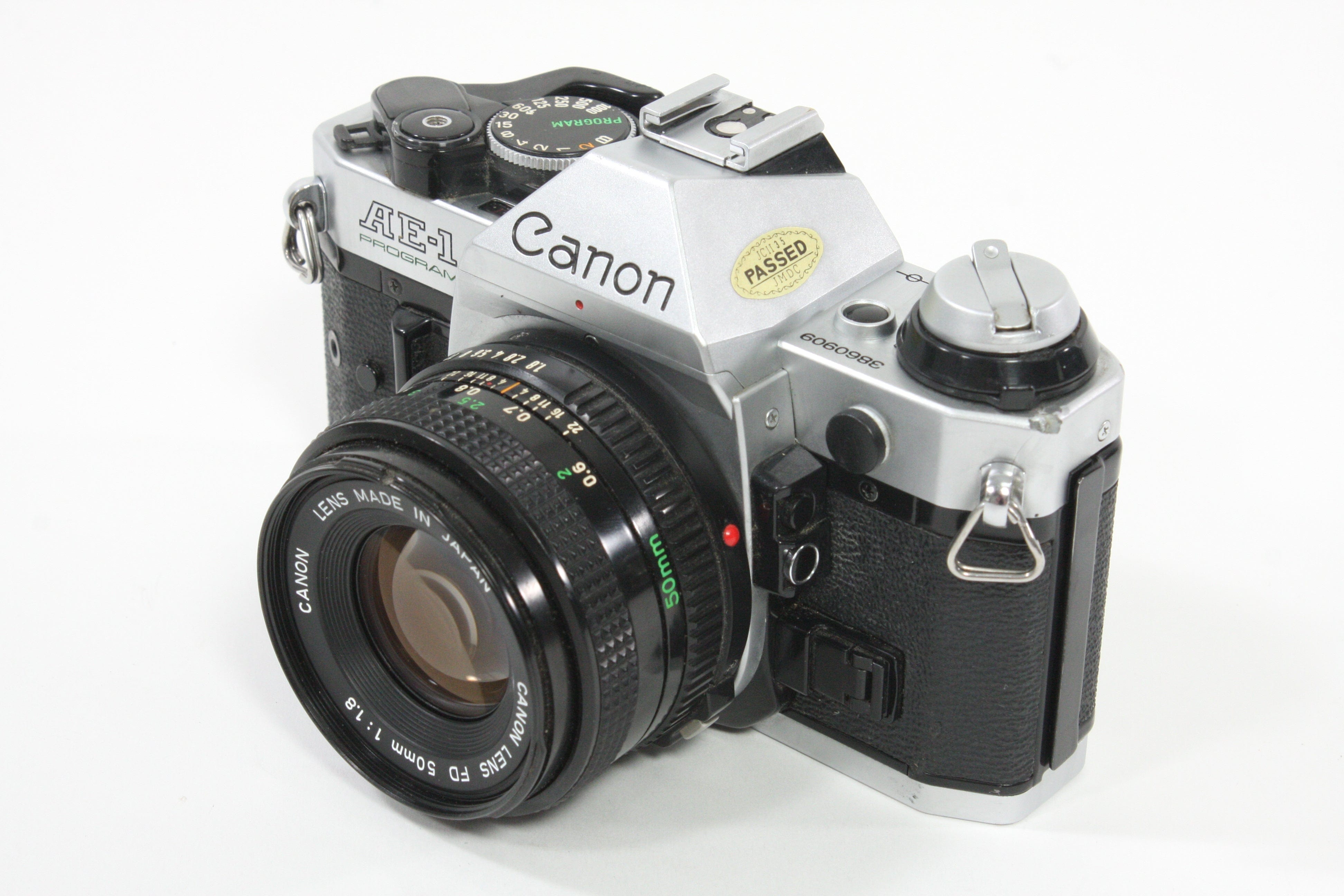 Canon AE-1 Program with 50mm F1.8 Lens
