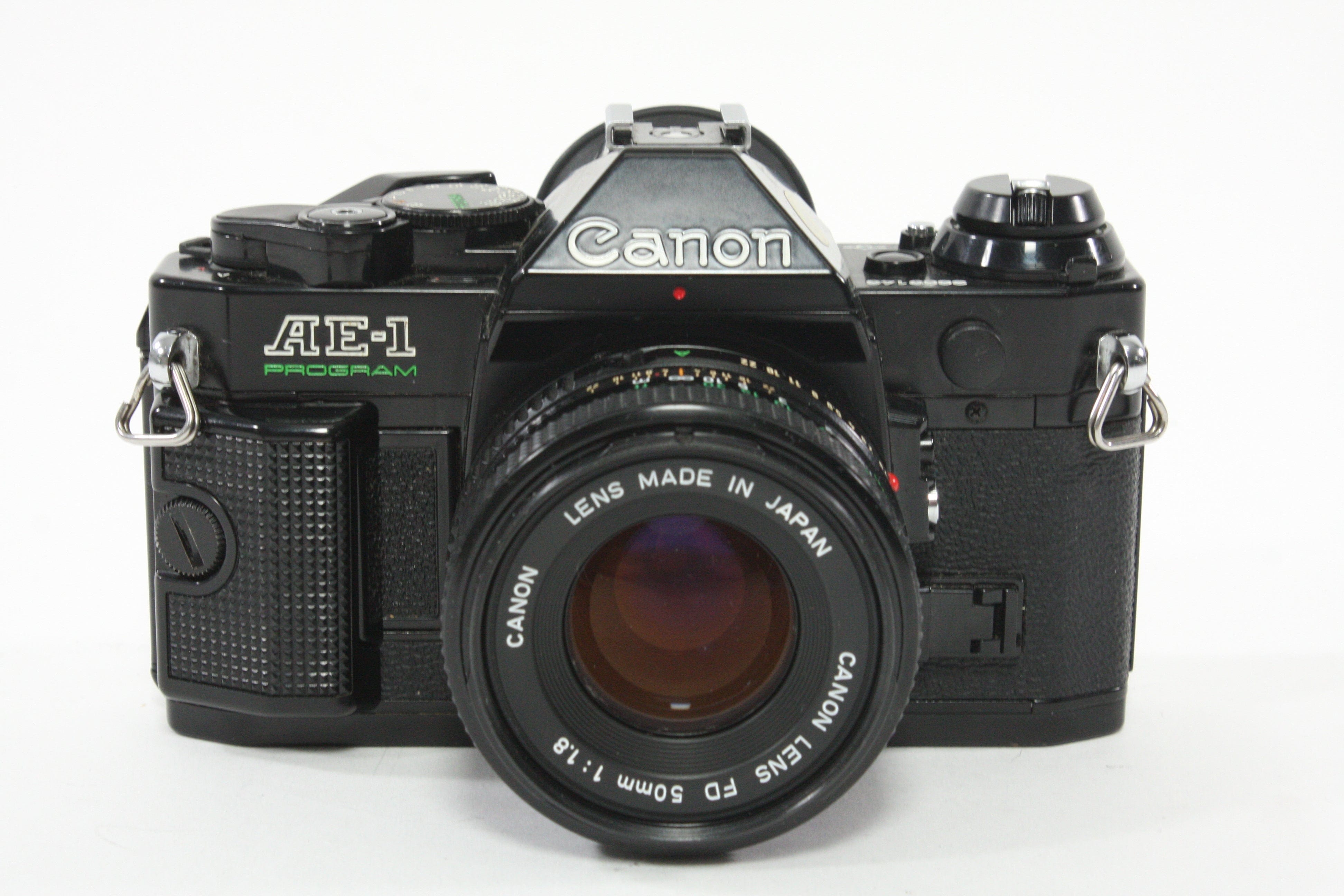 Canon AE-1 Program with 50mm F1.8 Lens (Black)