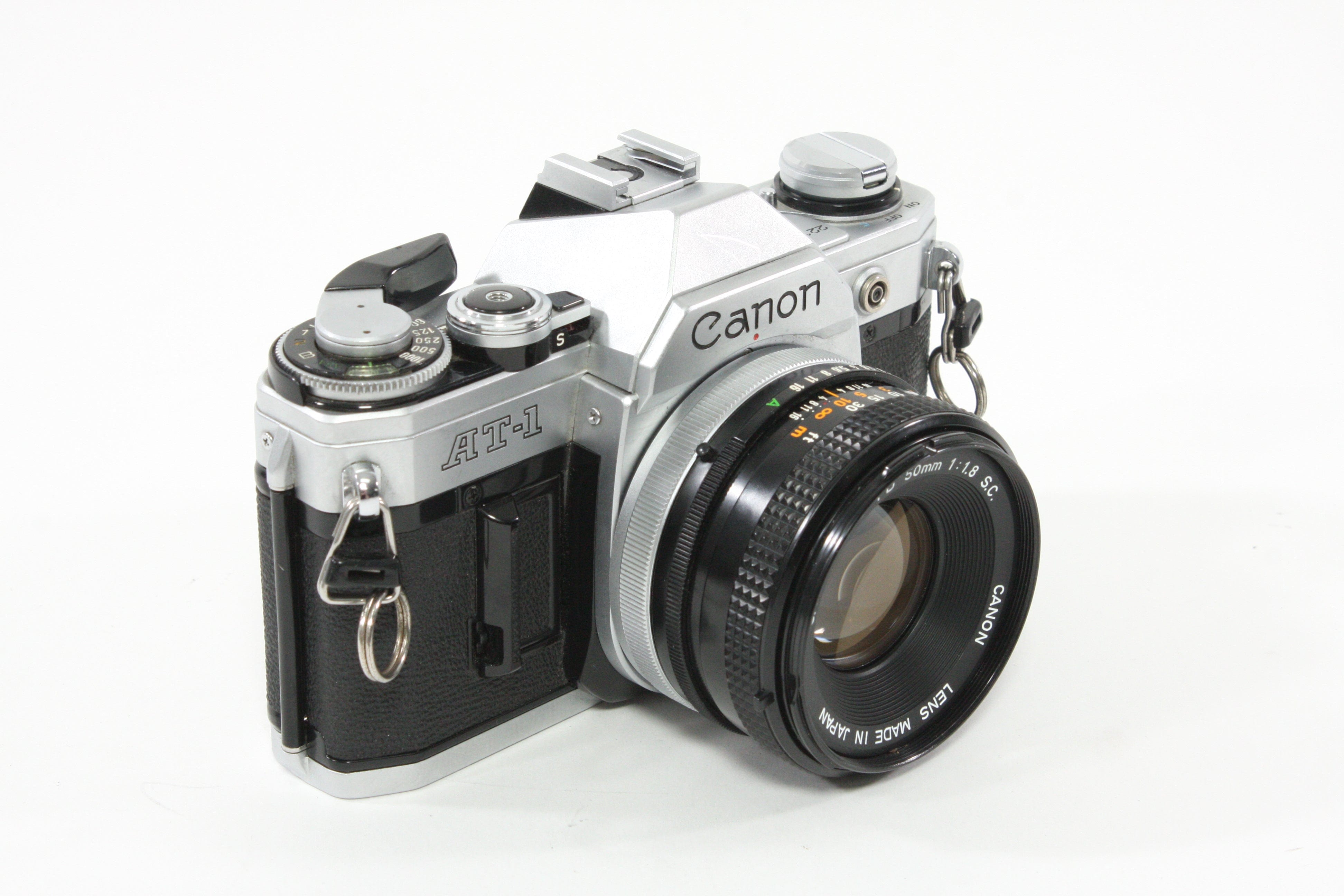 Canon AT-1 with 50mm F1.8 S.C. Lens