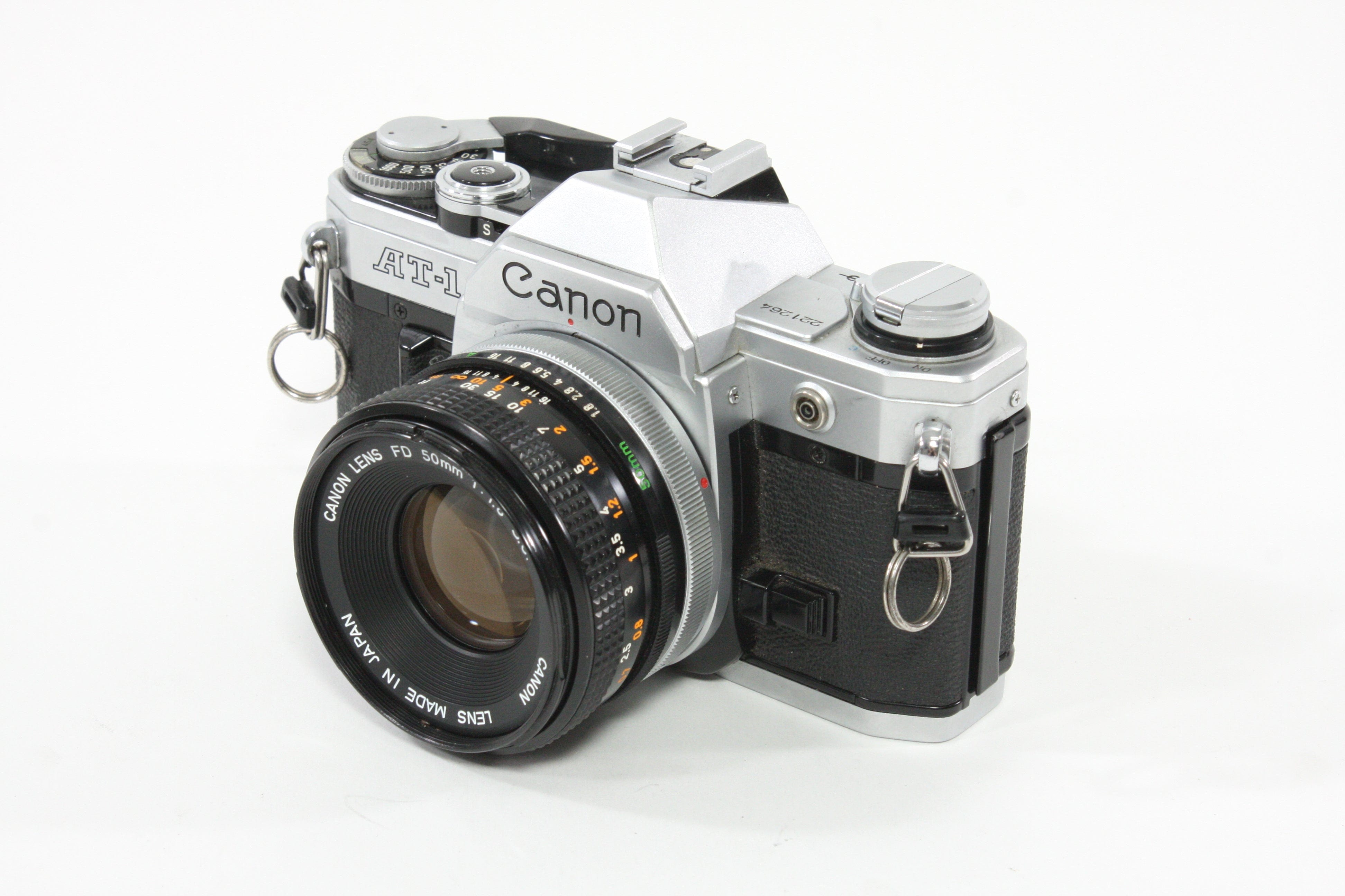 Canon AT-1 with 50mm F1.8 S.C. Lens