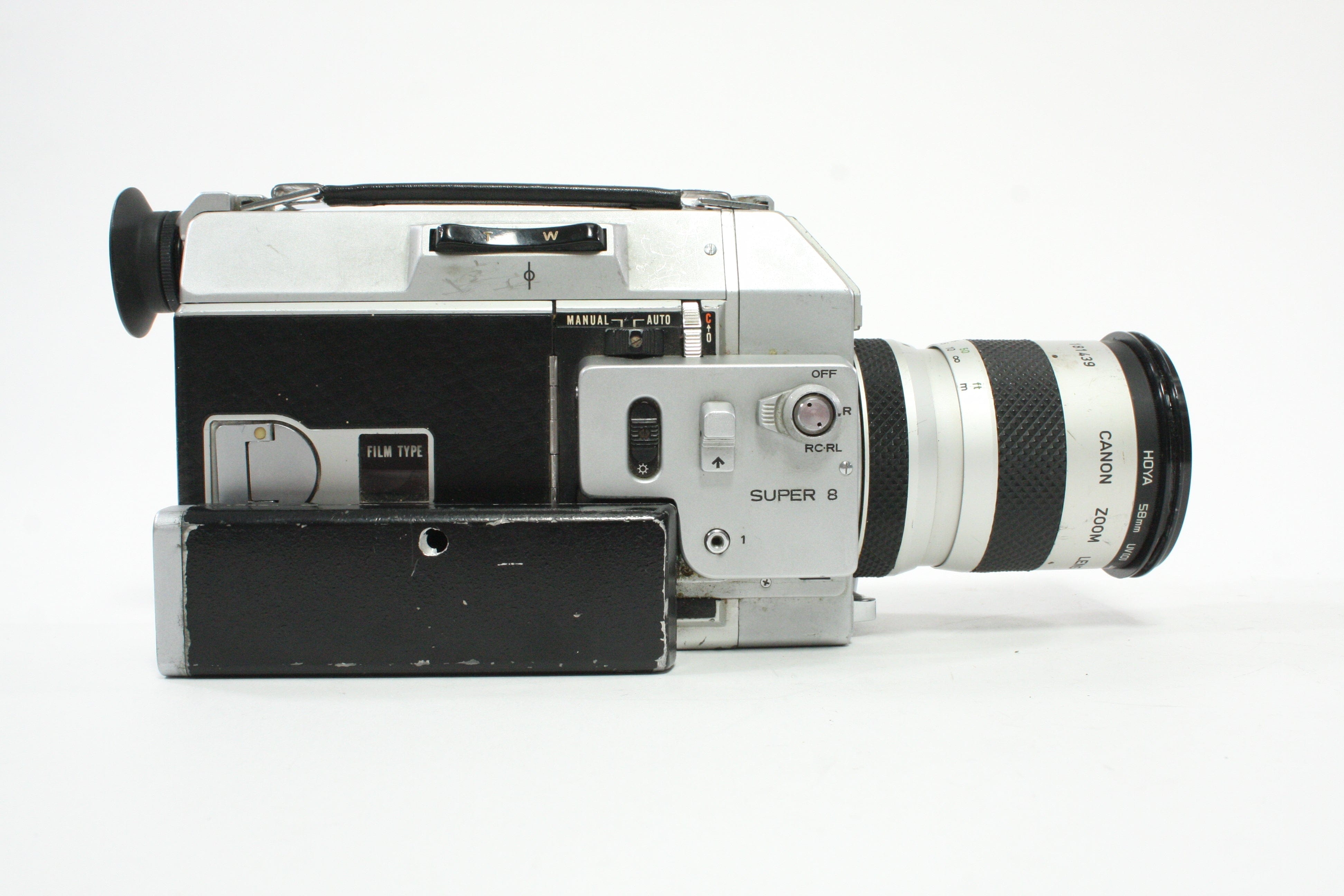 Canon Auto Zoom 814 Super 8 with a Canon 7.5-60mm f/1.4 Lens AS-IS