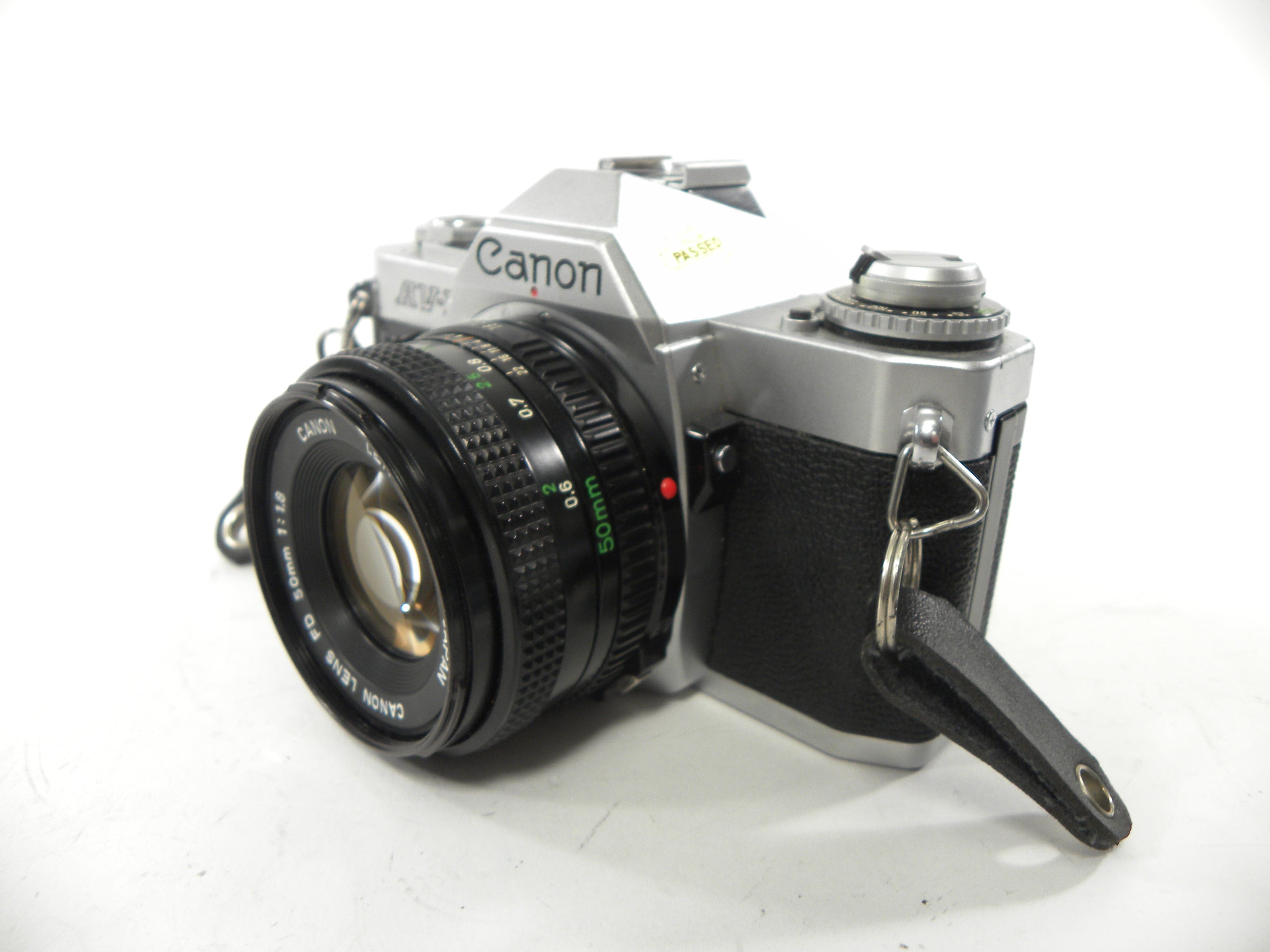 Canon AV-1 35mm SLR Camera w/FD 50mm f1.8