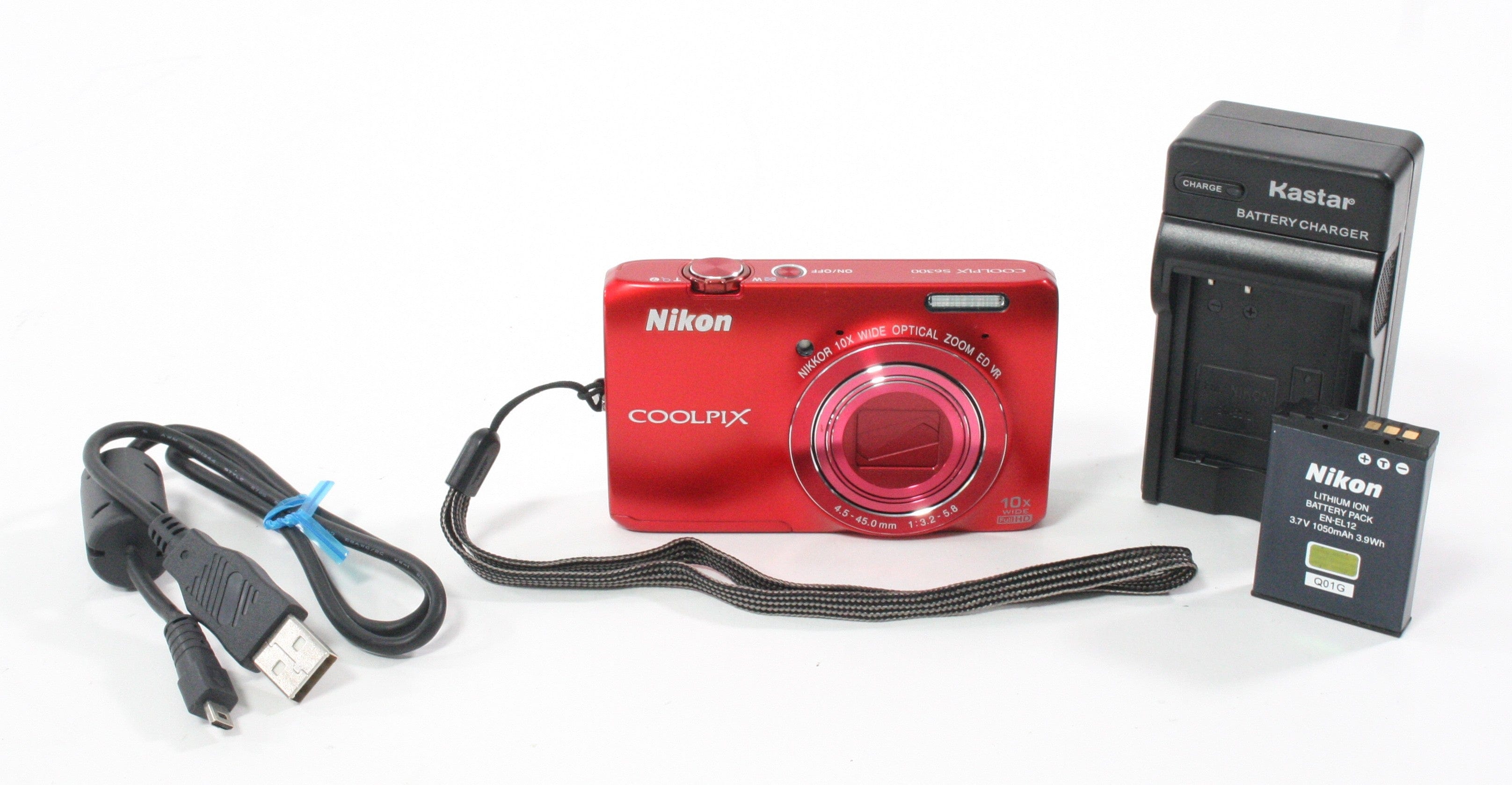Canon Coolpix S6300 Digital Camera 10x Zoom 16mp