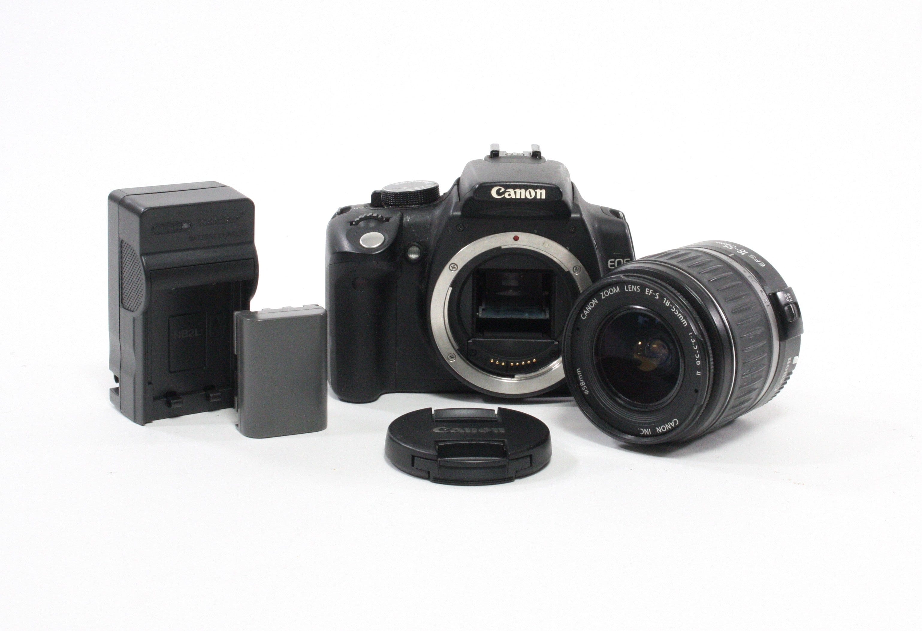 Canon Digital Rebel XT DSLR Camera with 18-55mm f/3.5-5.6 II Lens
