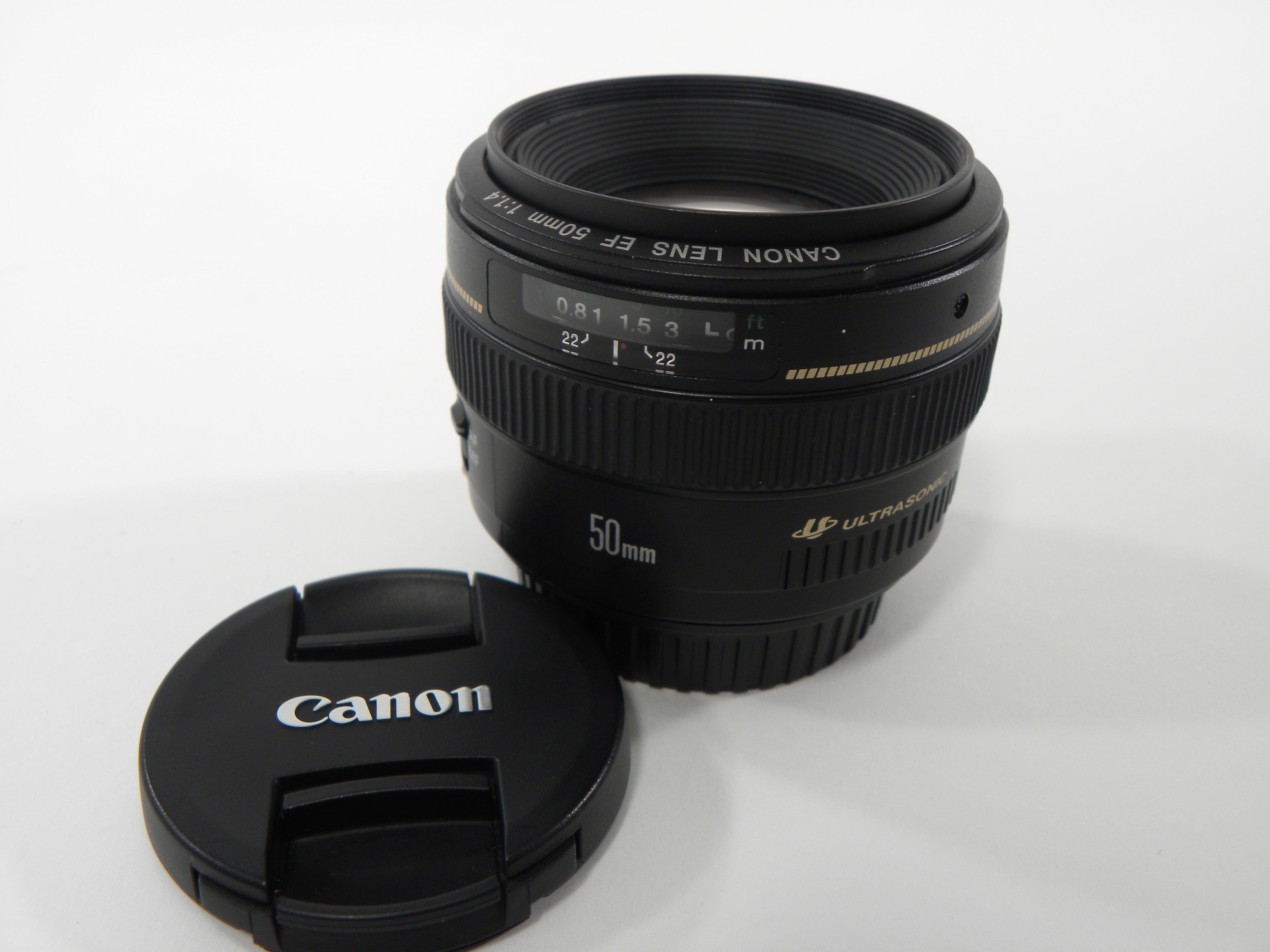 Canon EF 50mm f1.4 USM lens