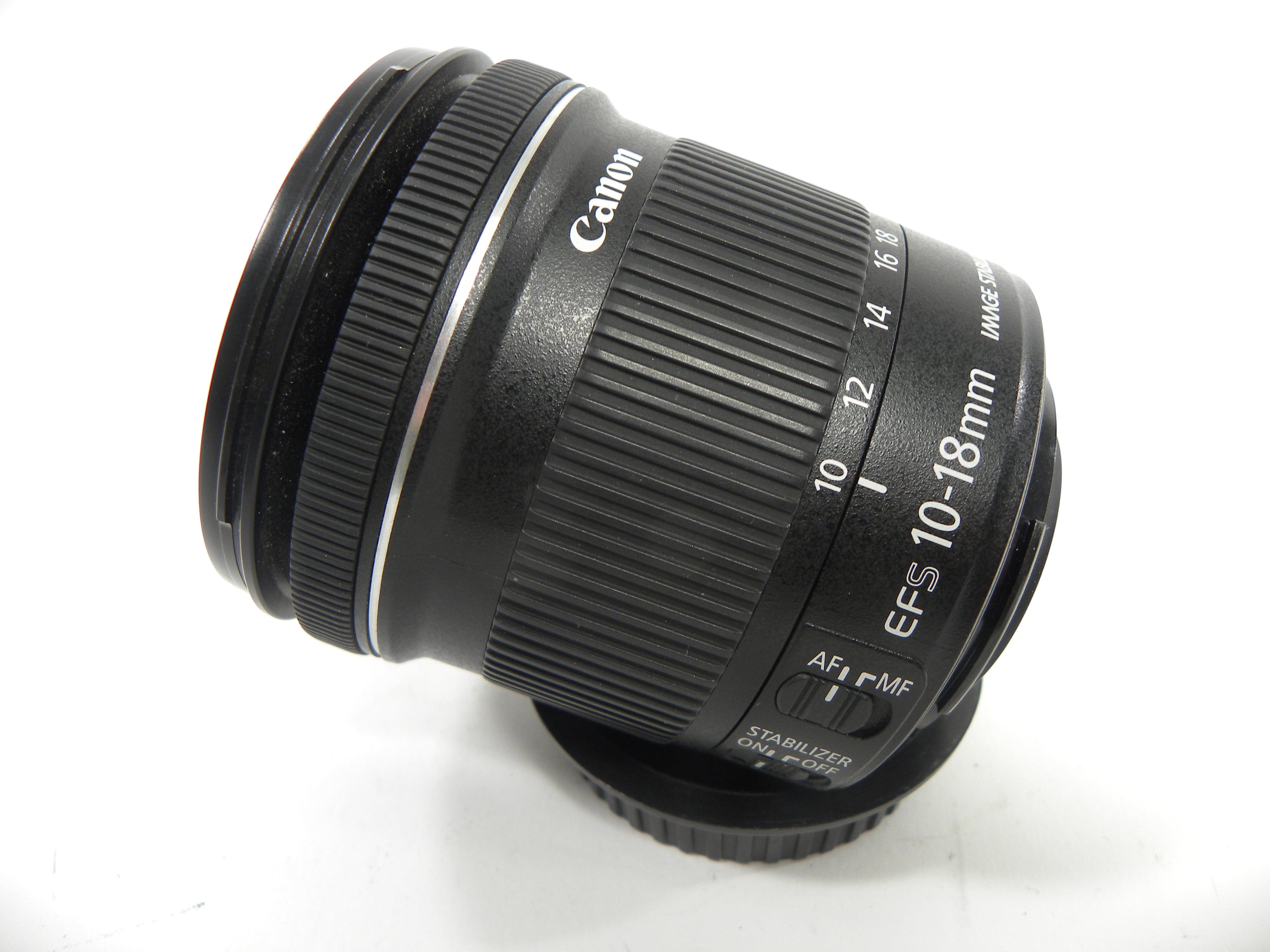 Canon EF-S Zoom 10-18mm f4.5-5.6 IS STM
