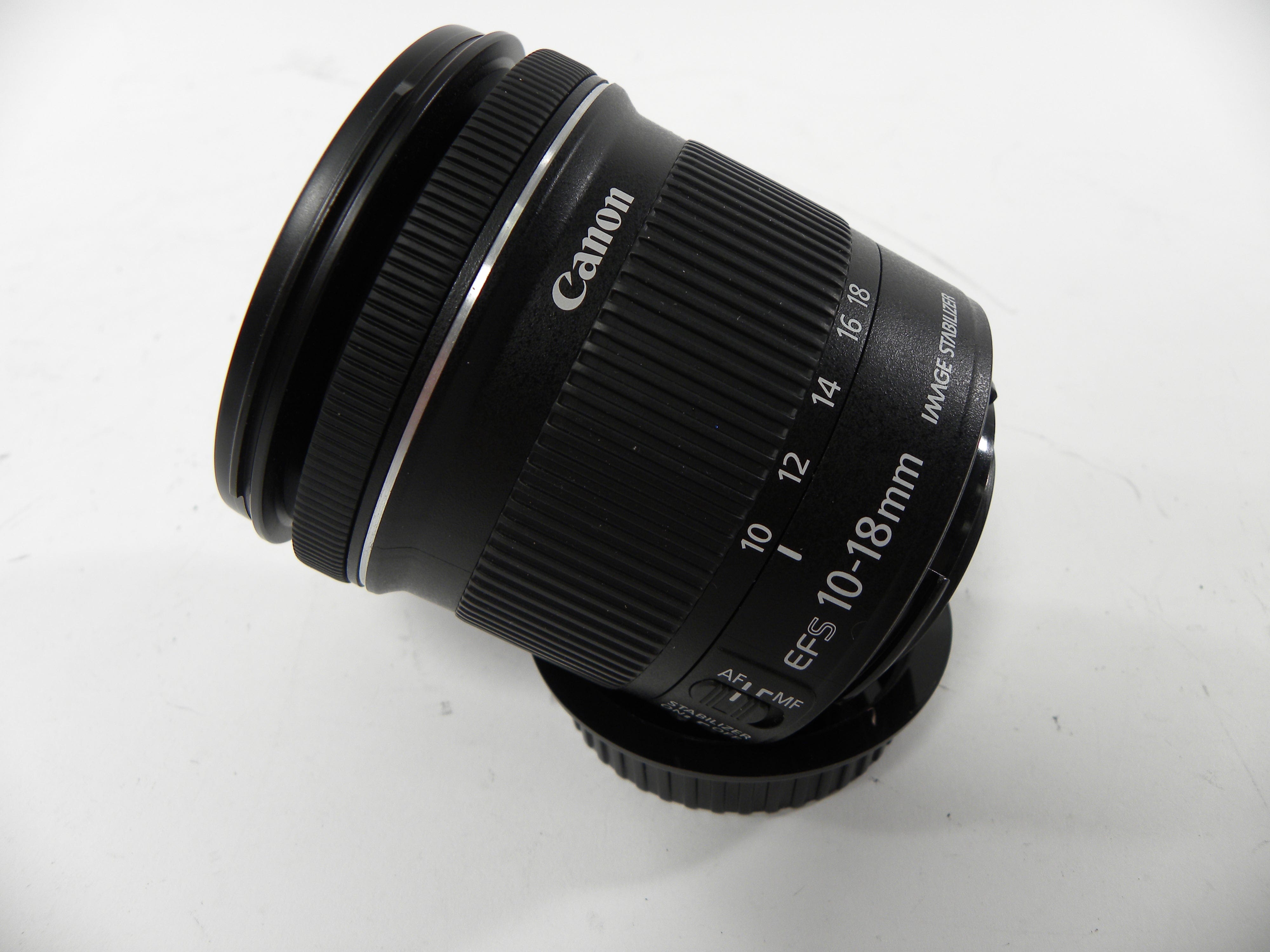 Canon EF-S Zoom 10-18mm f4.5-5.6 IS STM