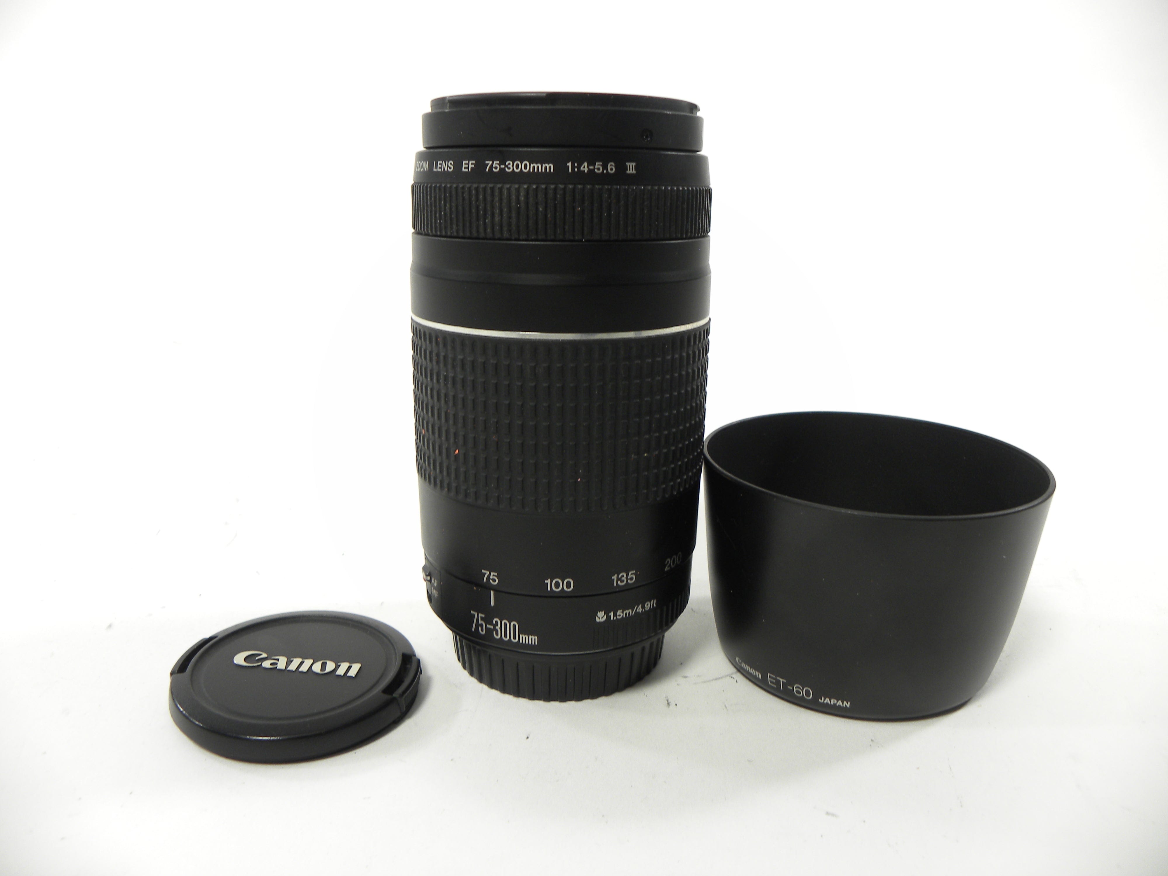 Canon EF Zoom 75-300mm f4-5.6 III