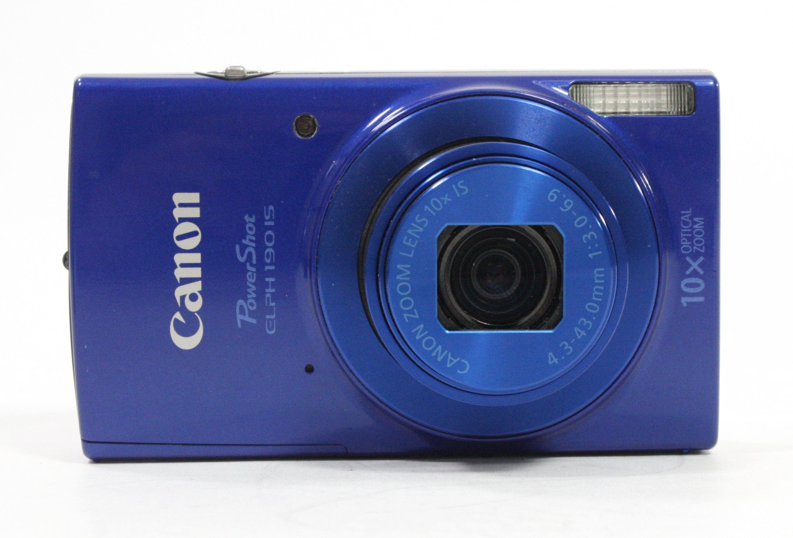 Canon Elph 190 IS Digital Point and Shoot Camera (Blue)