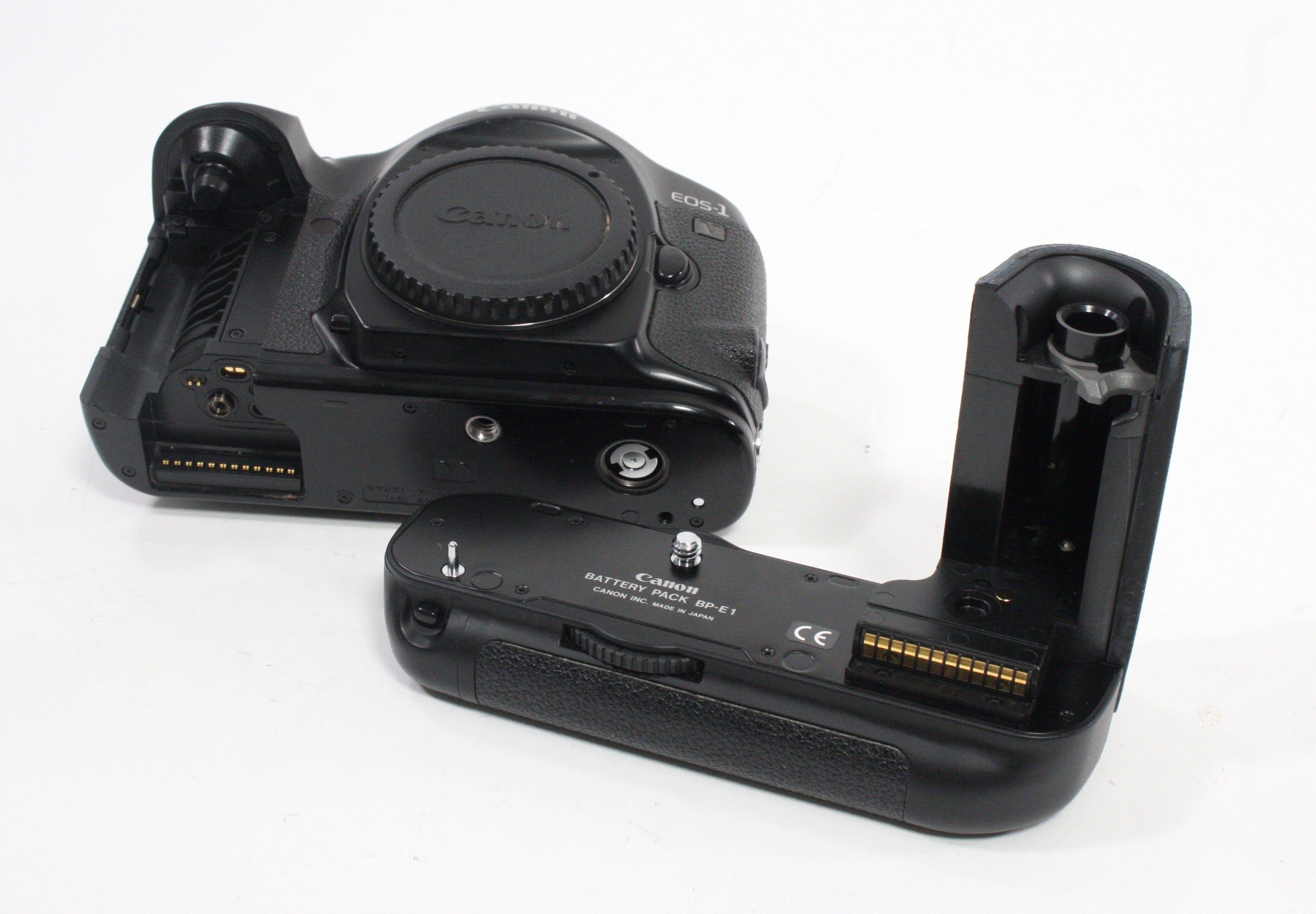 Canon EOS-1 35mm SLR Camera with Motordrive Battery Pack BP-E1
