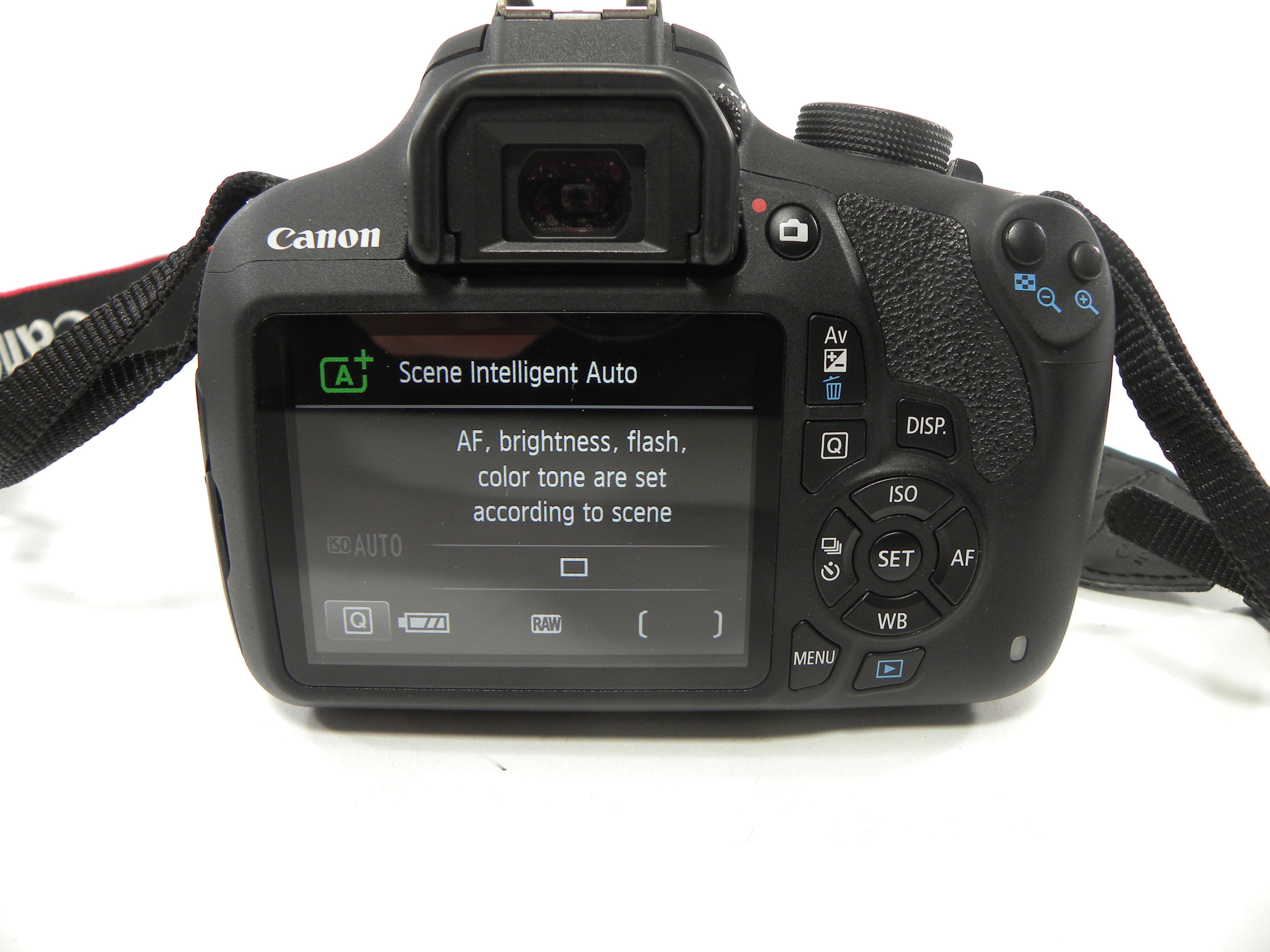 Canon EOS 1200D 18.0mp Digital SLR w/EF-S 18-55 IS II Shutter Ct. 10,117