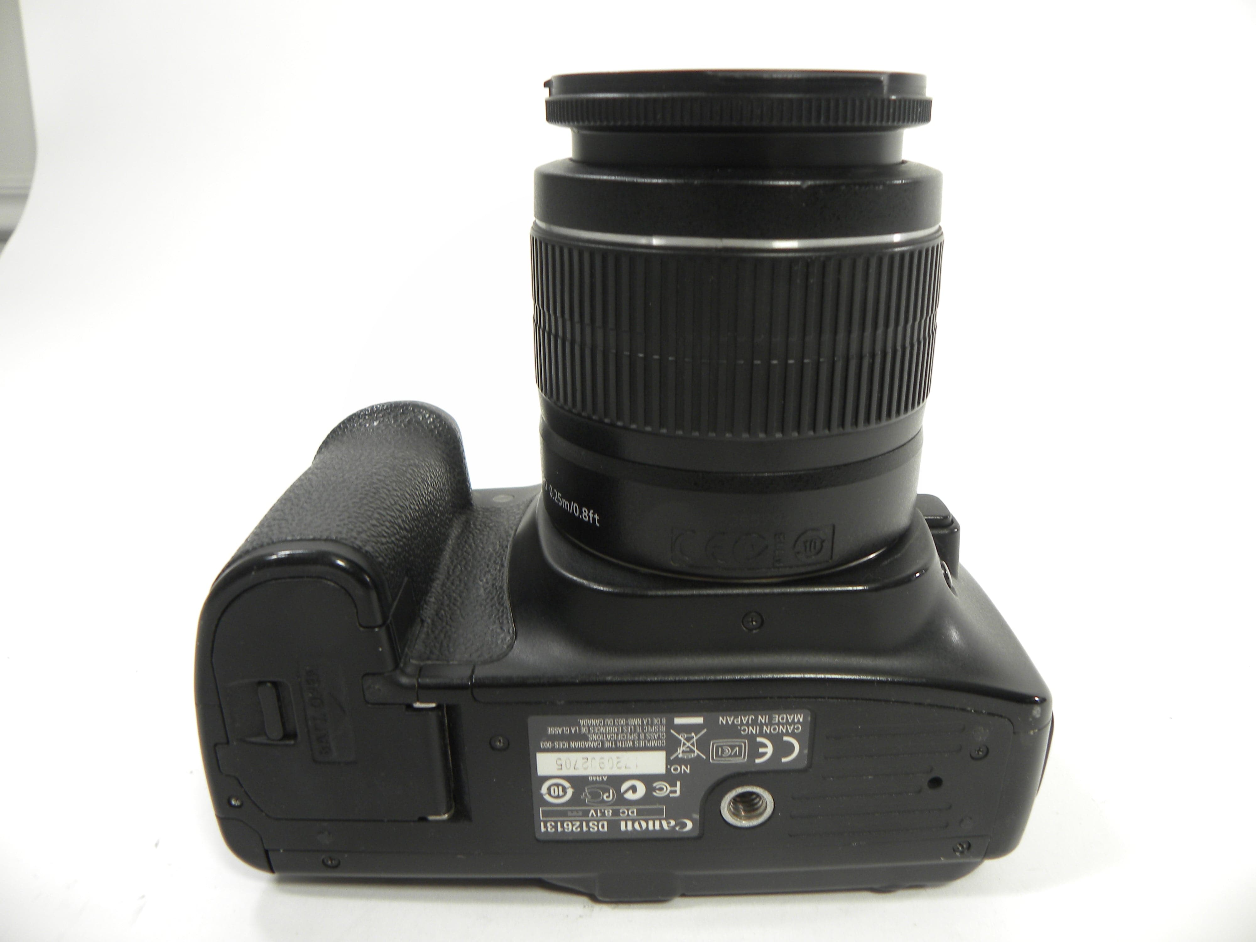 Canon EOS 30D 8.2mp Digital SLR w/Canon EF-S 18-55 IS II S/C N/A